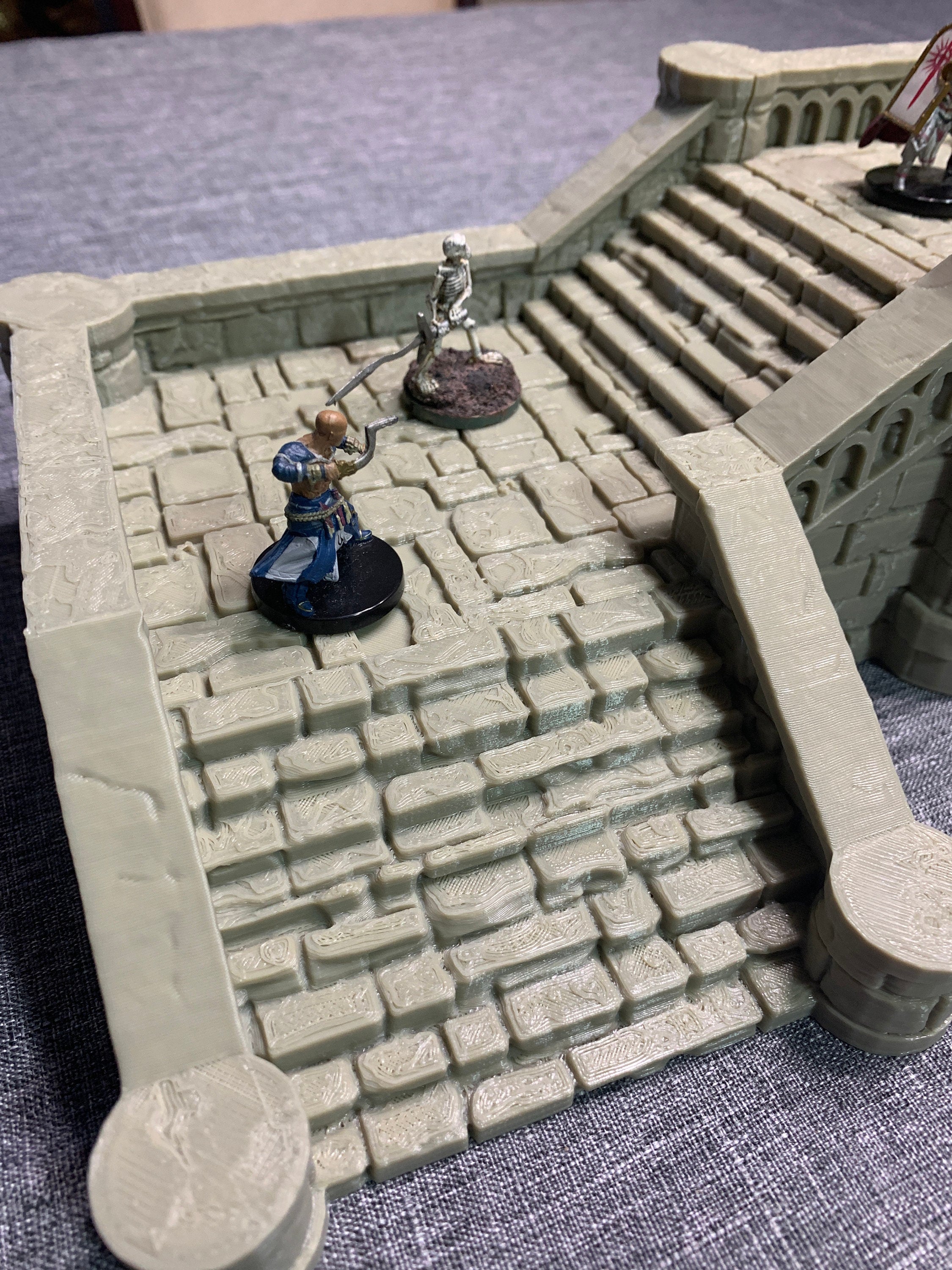 Arkenfel Modular Bridge 1 / Dark Realms Terrain / RPG and Wargame 3d Printed Tabletop Terrain / Licensed Printer