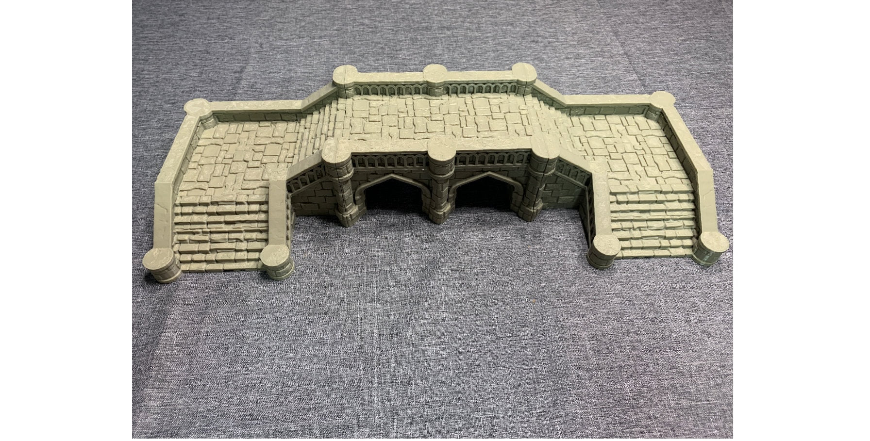 Arkenfel Modular Bridge 1 / Dark Realms Terrain / RPG and Wargame 3d Printed Tabletop Terrain / Licensed Printer