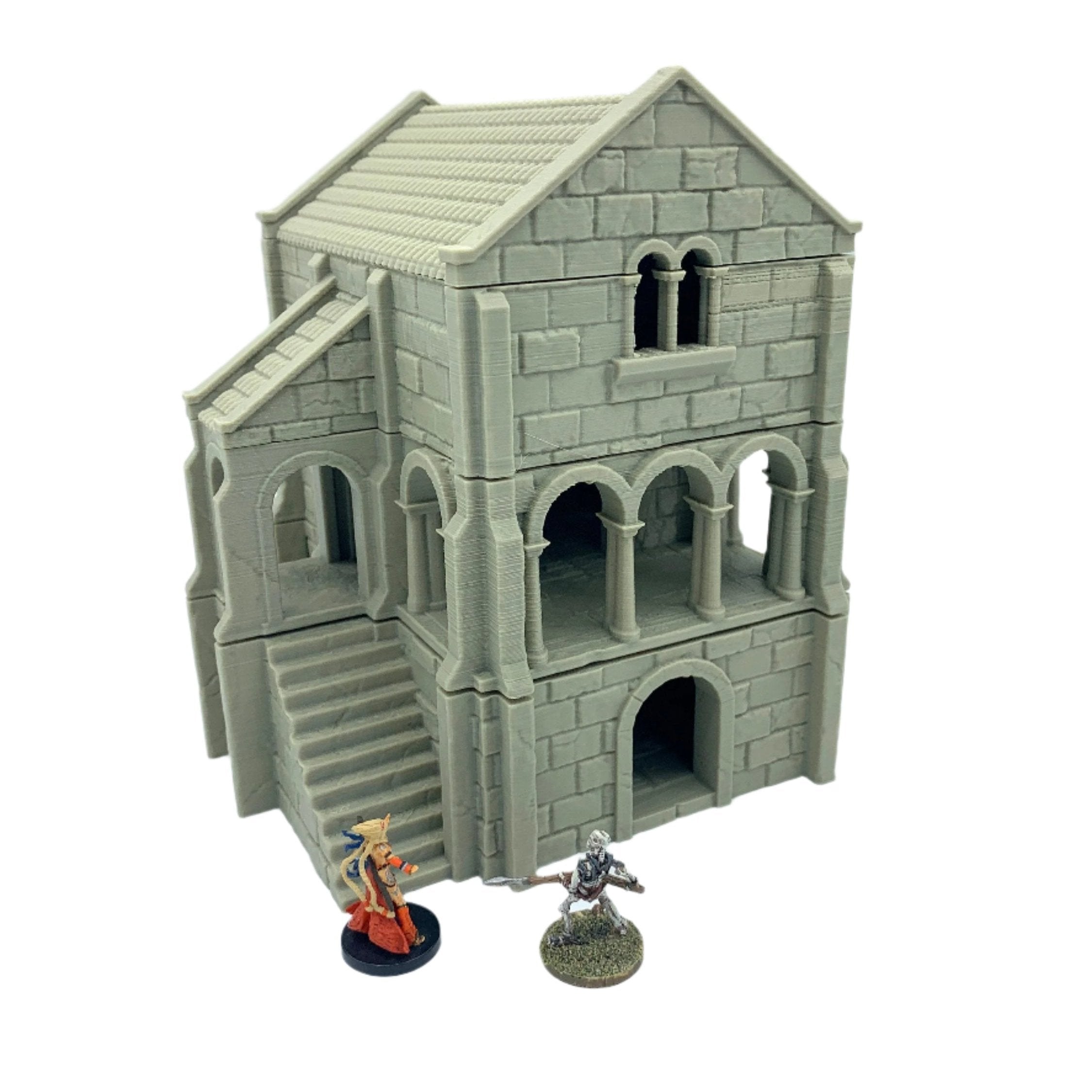 Arkenfel House 5 / Dark Realms Terrain / RPG and Wargame 3d Printed Tabletop Terrain / Licensed Printer