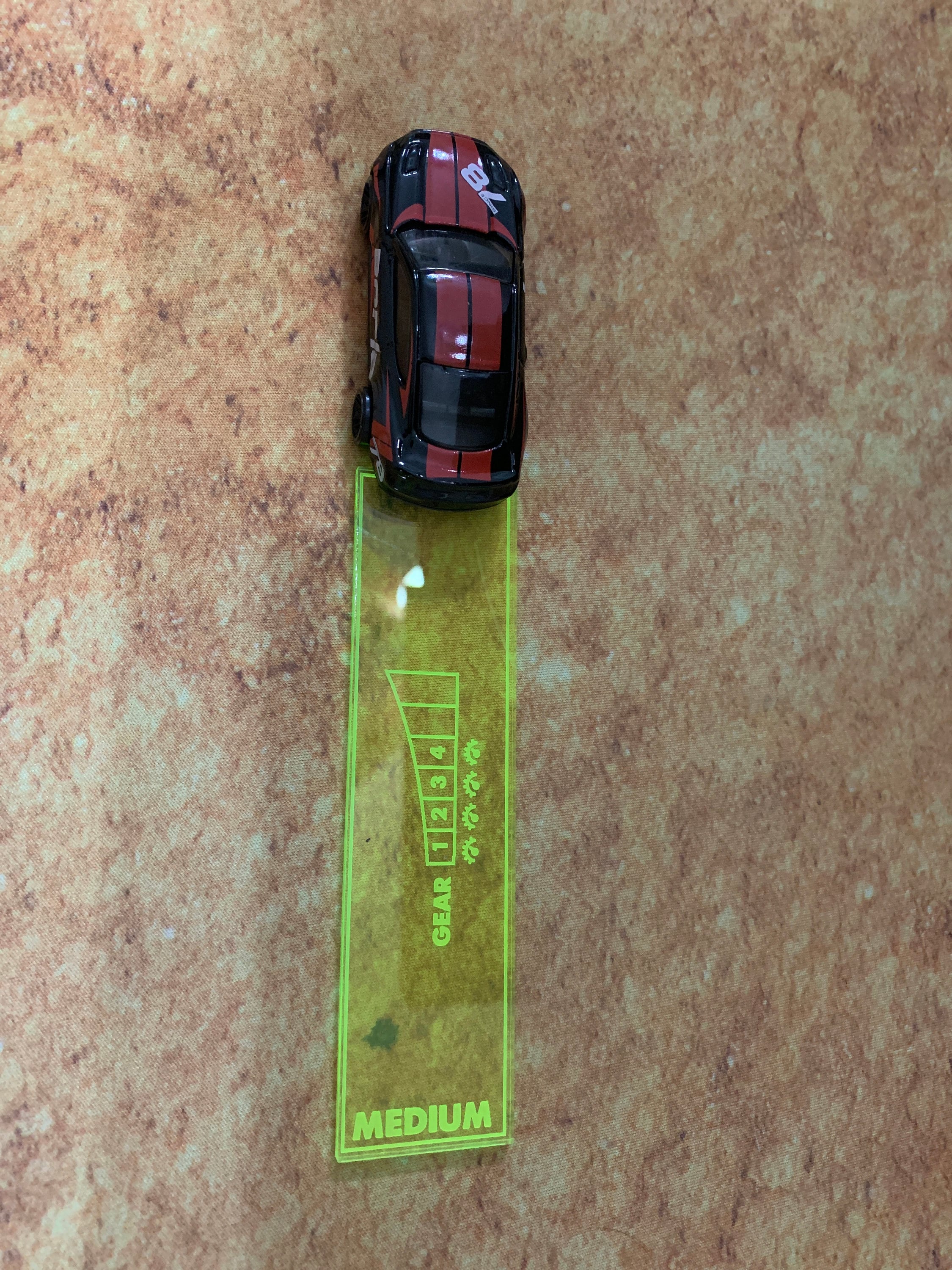 Gaslands Maneuver Templates / Laser Engraved / Multiple Colors / Friends of Gaslands