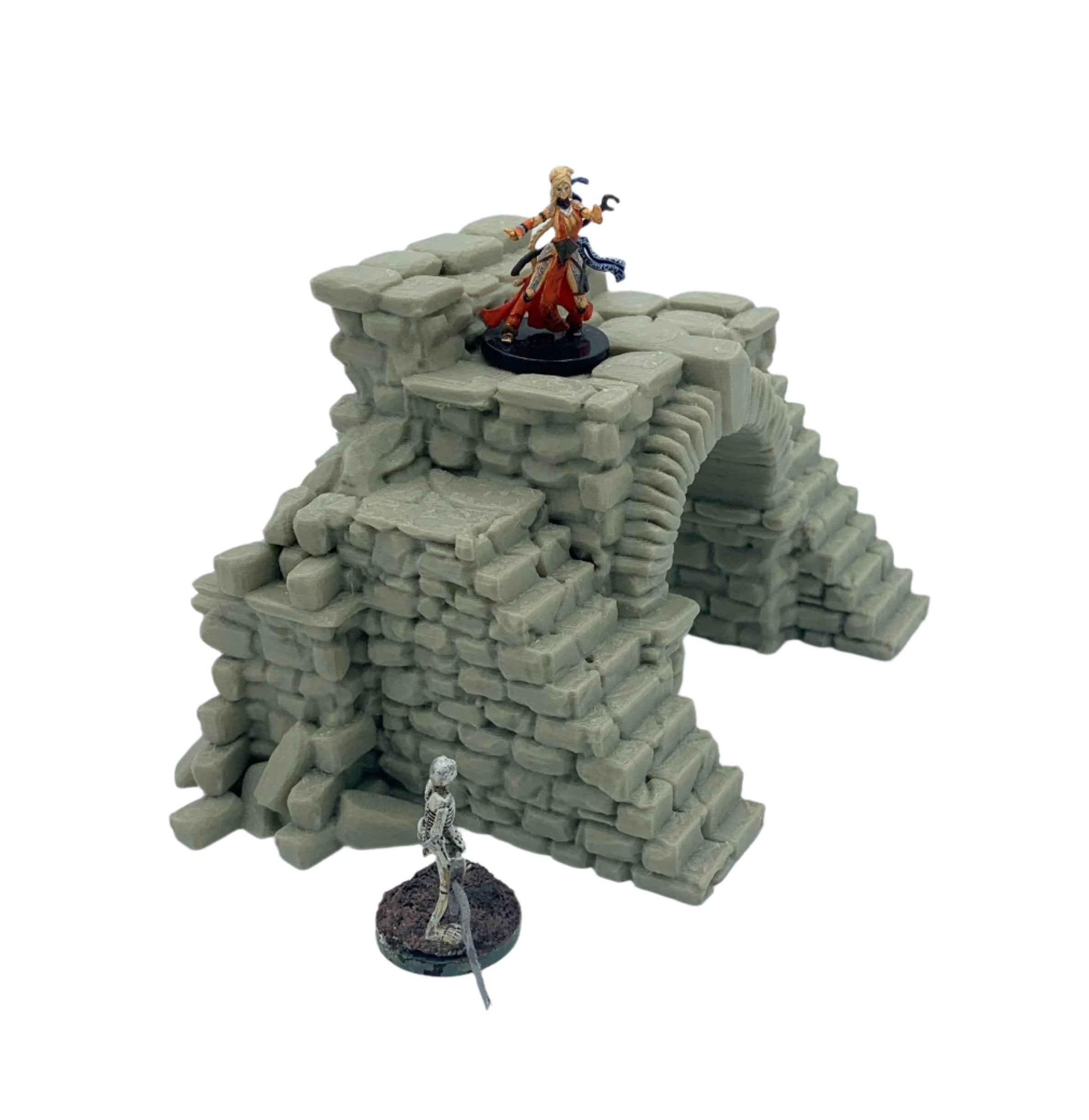 Arkenfel Ruined Gateway/ Dark Realms Terrain / RPG and Wargame 3d Printed Tabletop Terrain / Licensed Printer