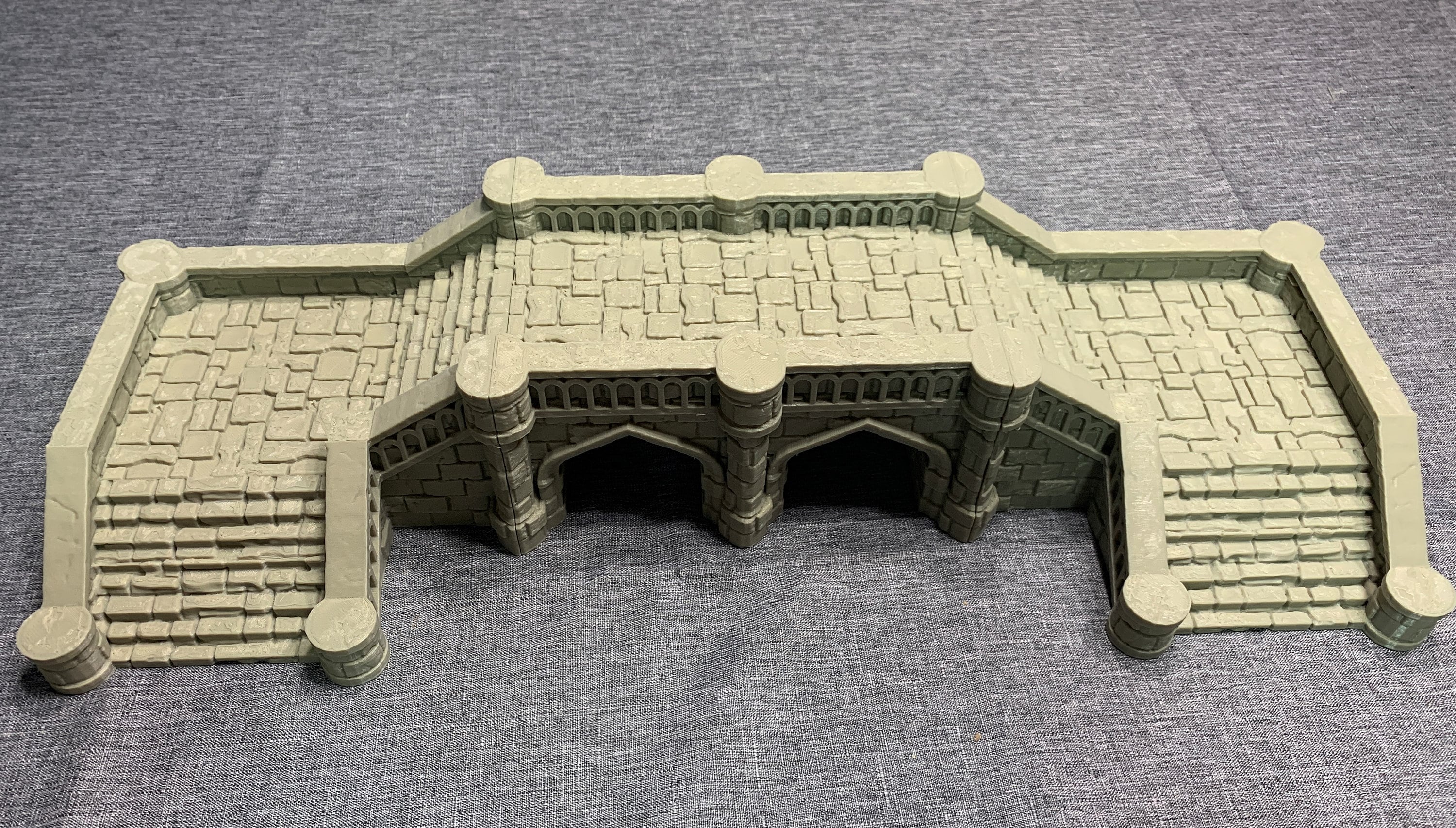Arkenfel Modular Bridge 1 / Dark Realms Terrain / RPG and Wargame 3d Printed Tabletop Terrain / Licensed Printer