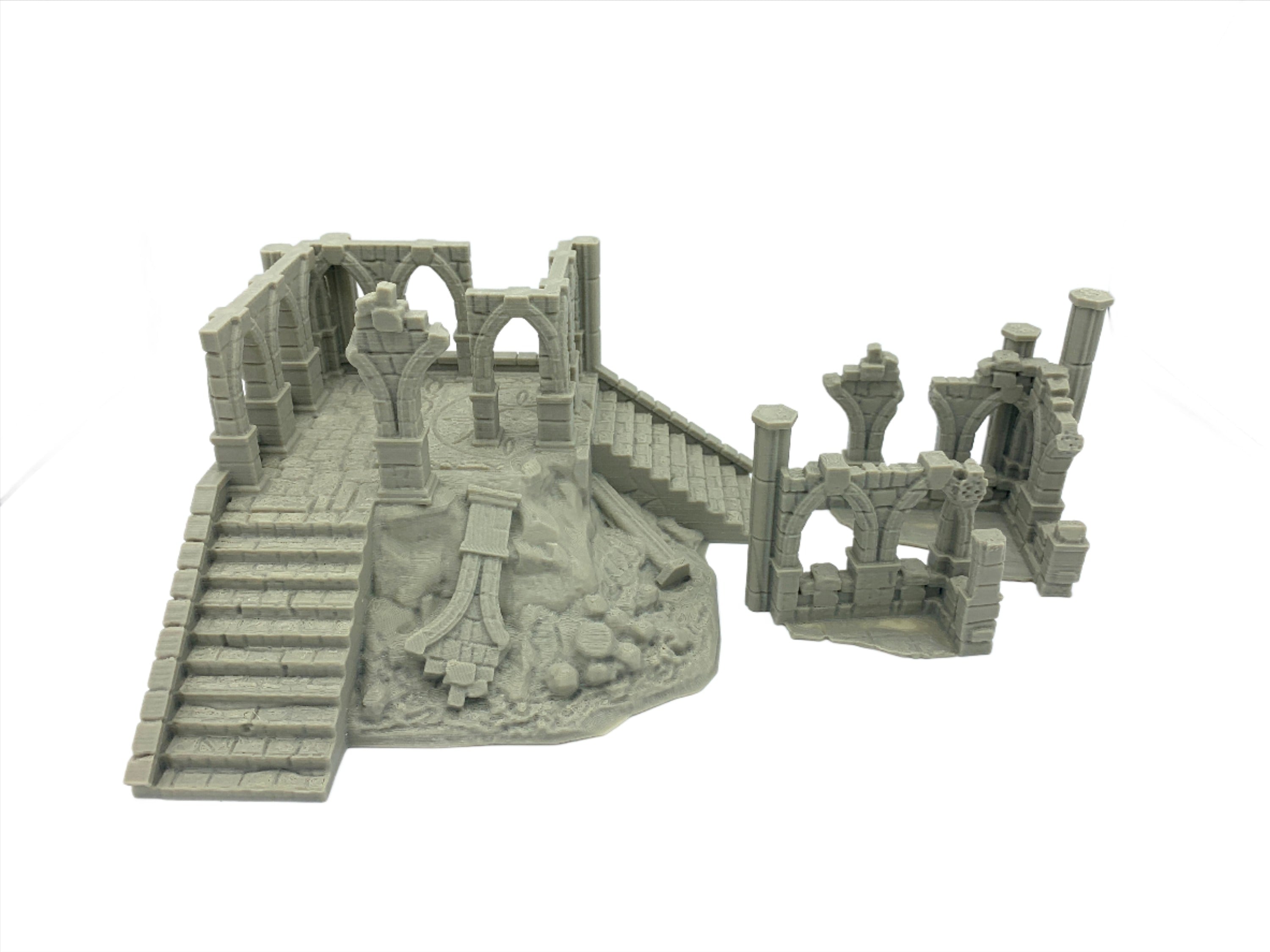 Stormguard - Tallsworth Ruin / 28mm Wargame / RPG / 3d Printed Tabletop Terrain