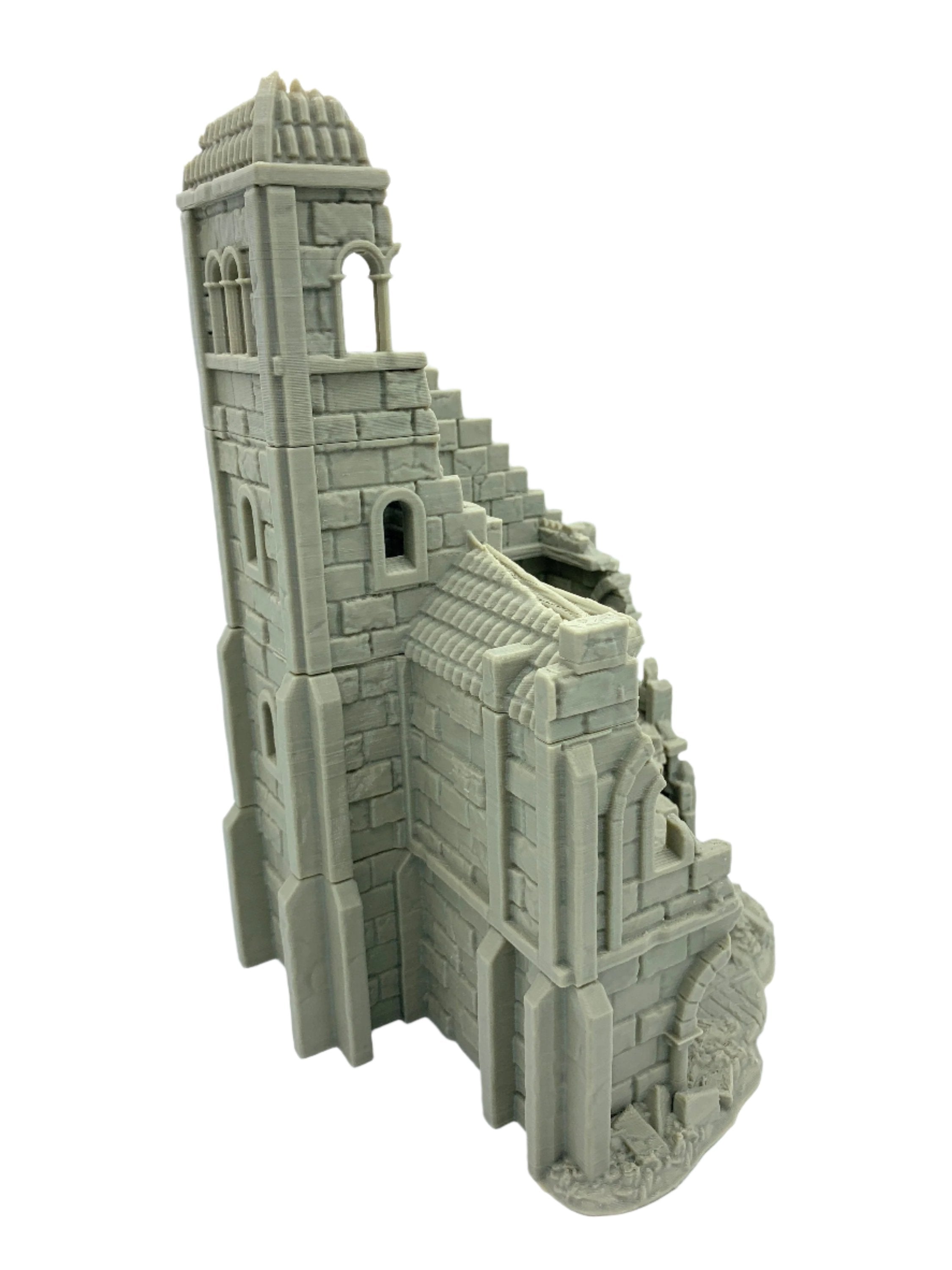 Arkenfel Ruined House 3 / Dark Realms Terrain / RPG and Wargame 3d Printed Tabletop Terrain / Licensed Printer