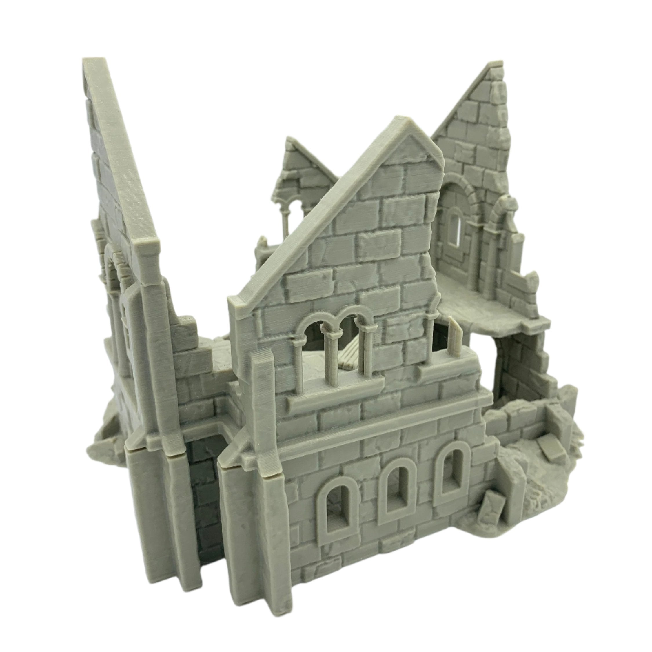 Arkenfel Ruined House 4 / Dark Realms Terrain / RPG and Wargame 3d Printed Tabletop Terrain / Licensed Printer