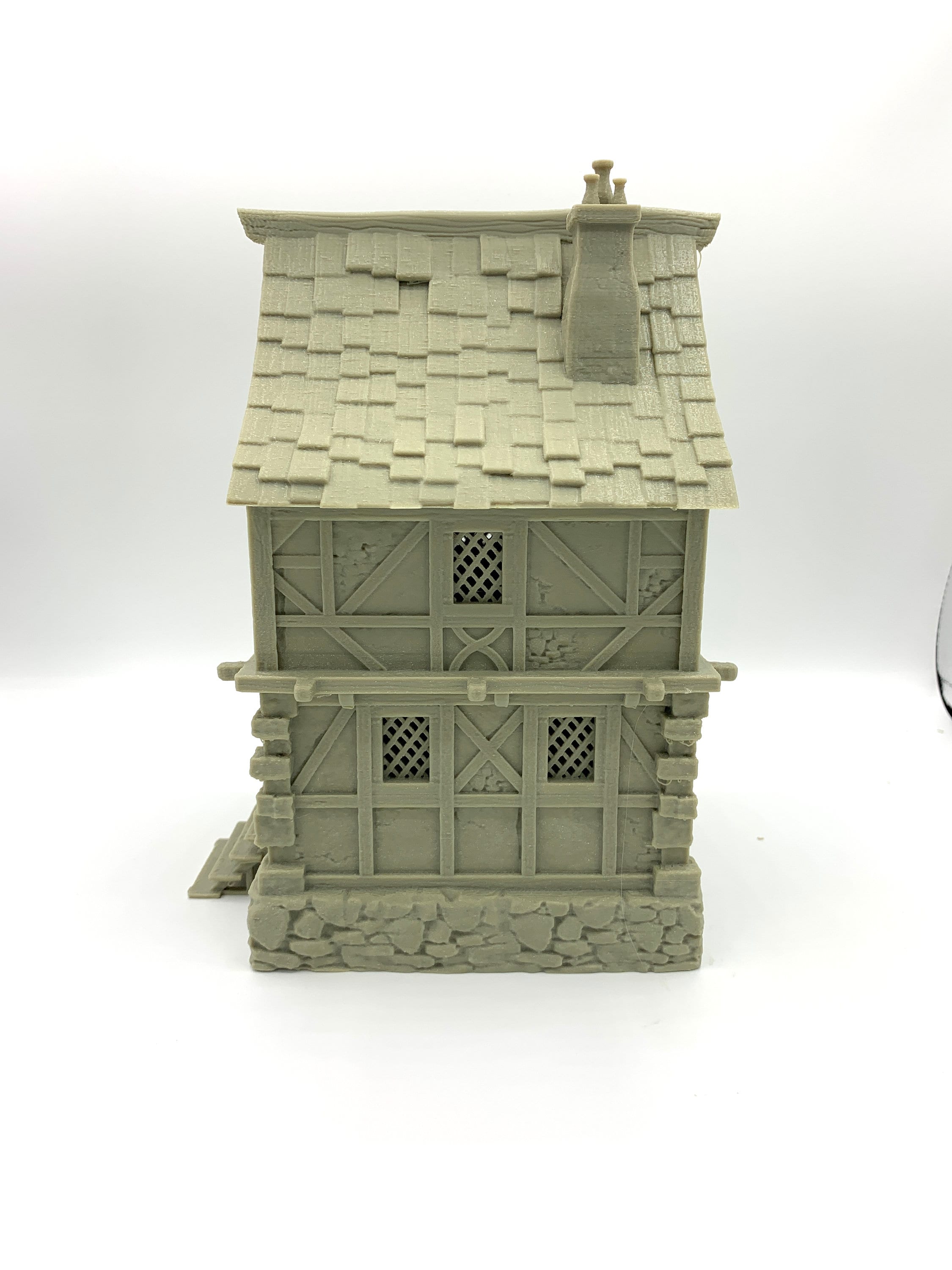 Tiradom House 2 / Kingdom of Tiradom Terrain / RPG and Wargame 3d Printed Tabletop Terrain / Licensed Printer