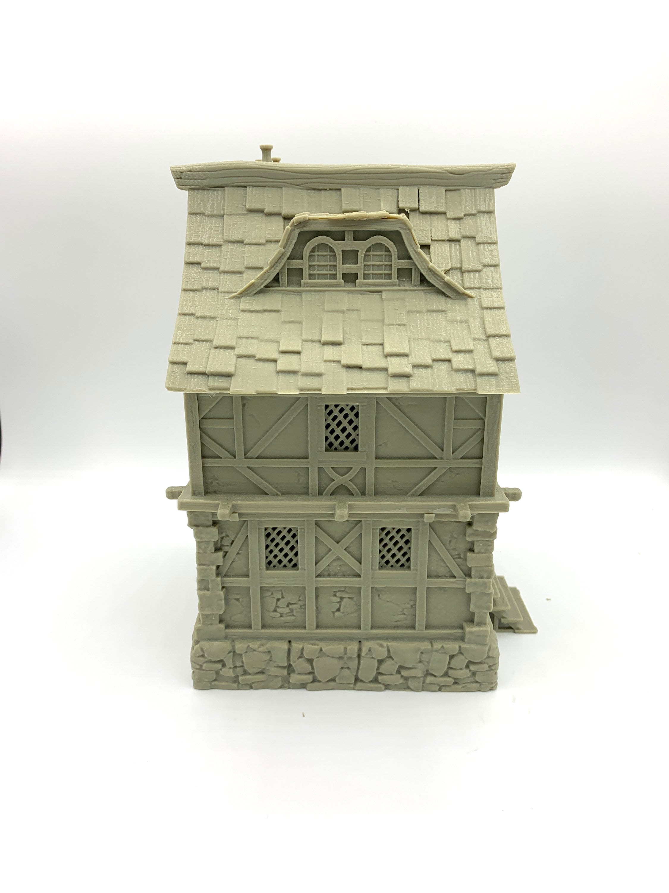 Tiradom House 2 / Kingdom of Tiradom Terrain / RPG and Wargame 3d Printed Tabletop Terrain / Licensed Printer