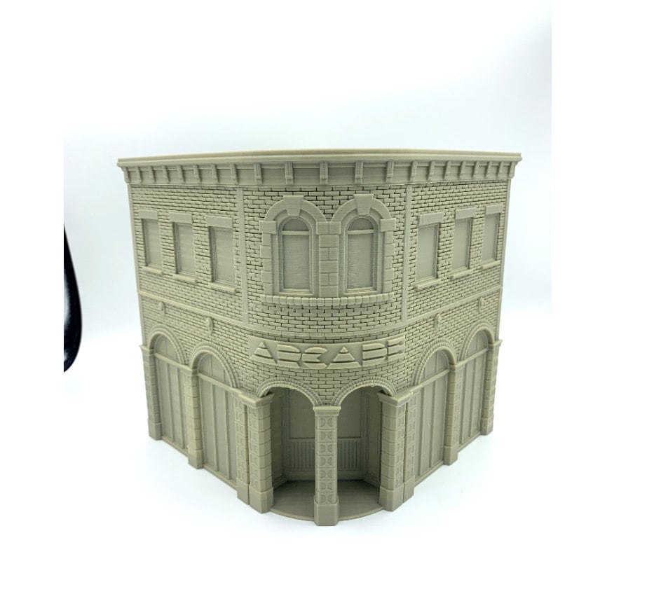 Urban Coffee Shop 126% Scale - Corvus Games popular Terrain - 3D Printed PLA Plastic