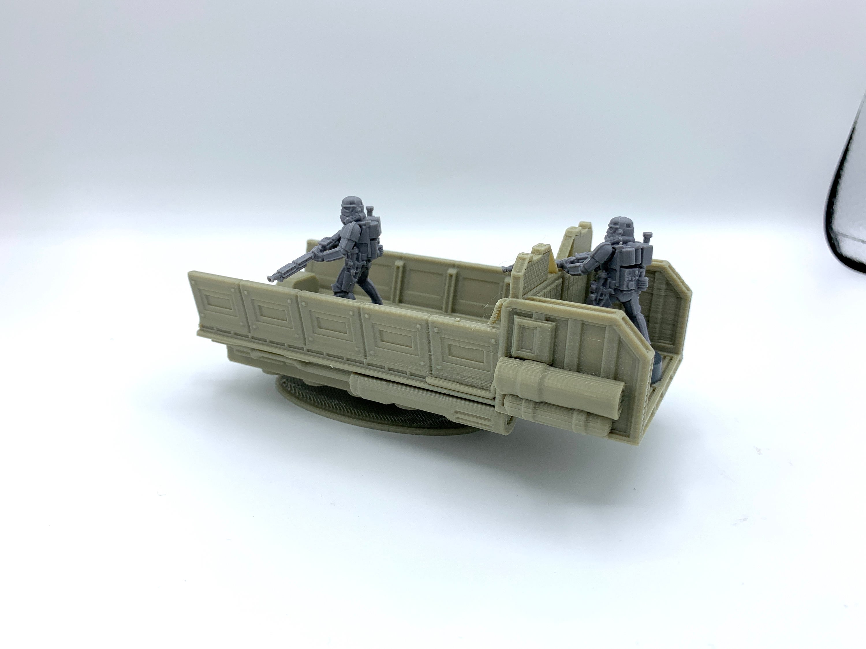 XT6 Sci-fi Cargo Sled / 3d Printed / Star Wars Legion Compatible / Corvus Games Terrain Licensed Printer / Print to Order