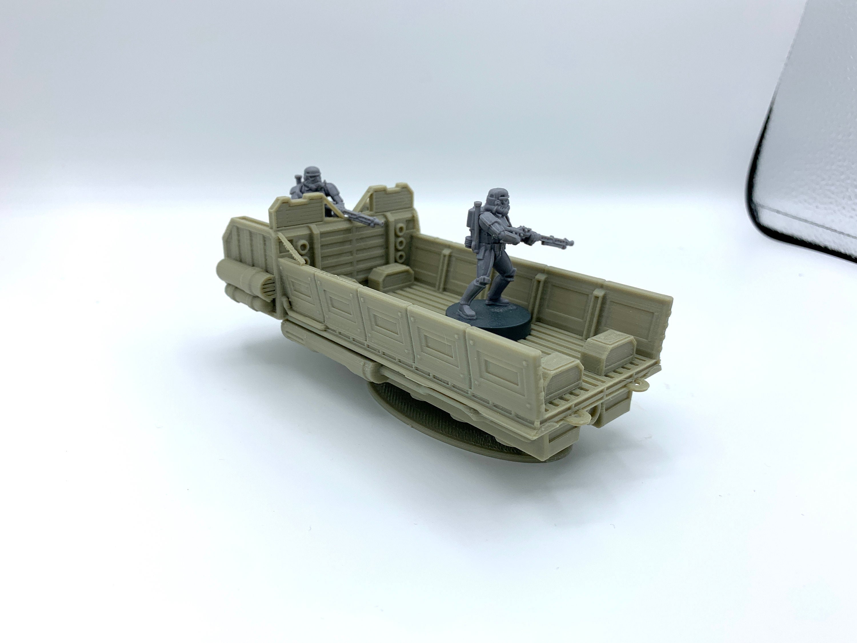 XT6 Sci-fi Cargo Sled / 3d Printed / Star Wars Legion Compatible / Corvus Games Terrain Licensed Printer / Print to Order