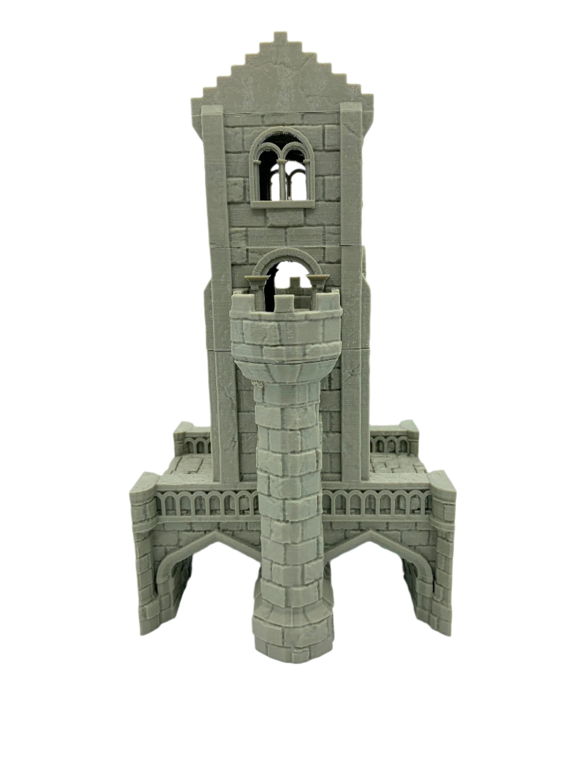 Arkenfel Modular Bridge GateHouse / Dark Realms Terrain / RPG and Wargame 3d Printed Tabletop Terrain / Licensed Printer
