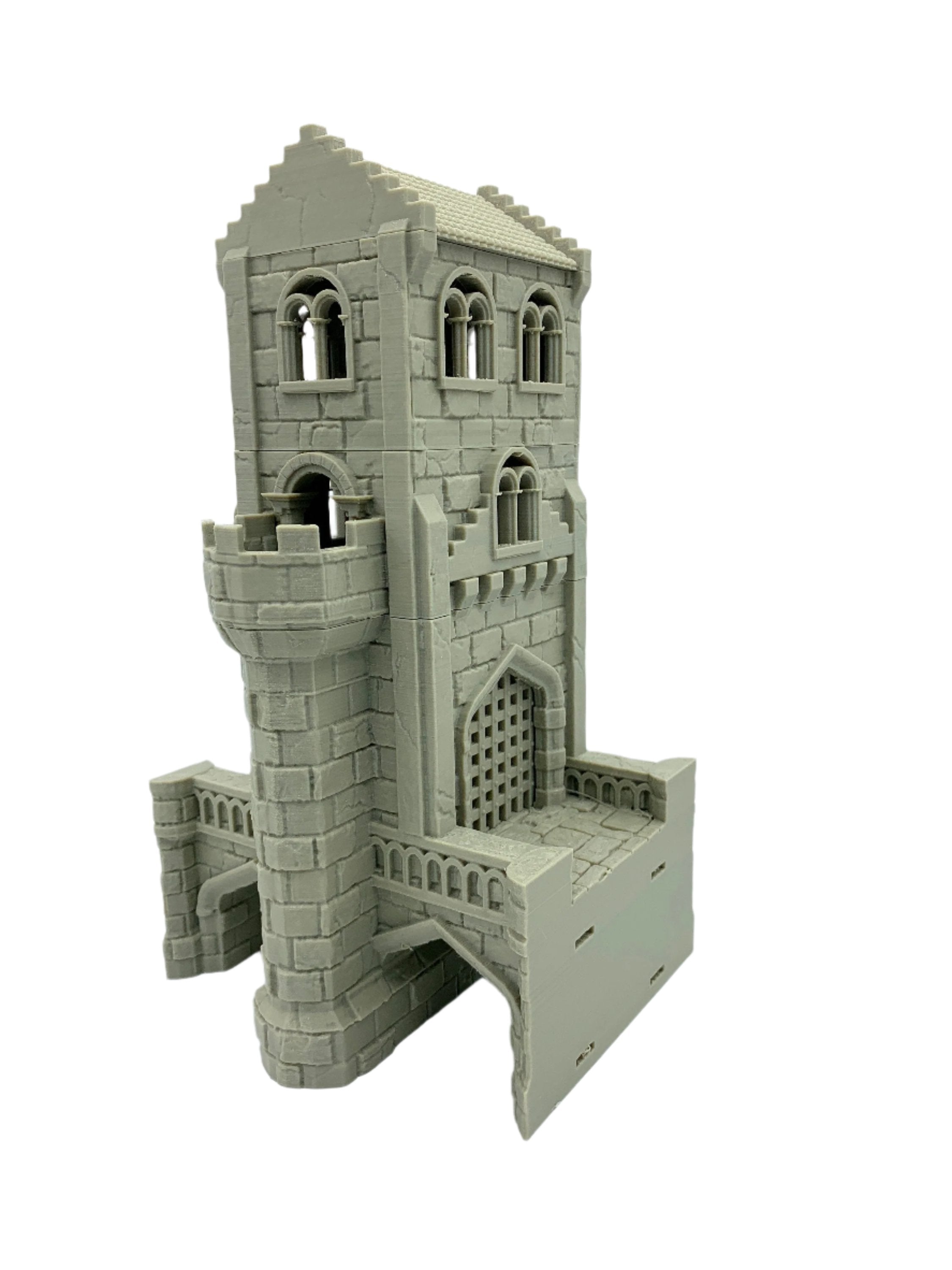 Arkenfel Modular Bridge GateHouse / Dark Realms Terrain / RPG and Wargame 3d Printed Tabletop Terrain / Licensed Printer
