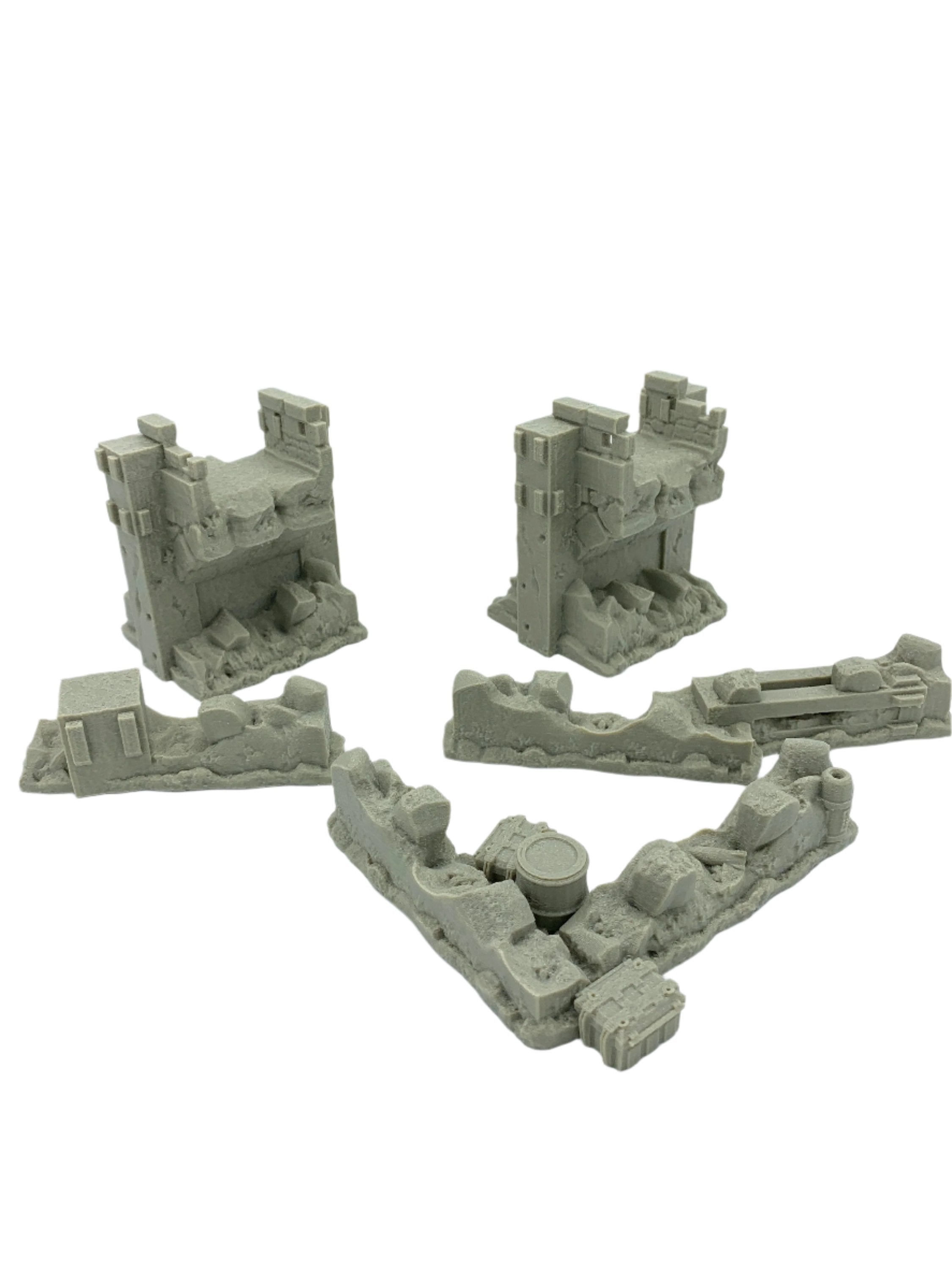 Arvalon 8 Scatter Pack 2/ RM Studio Terrain Licensed Printer / Print to Order