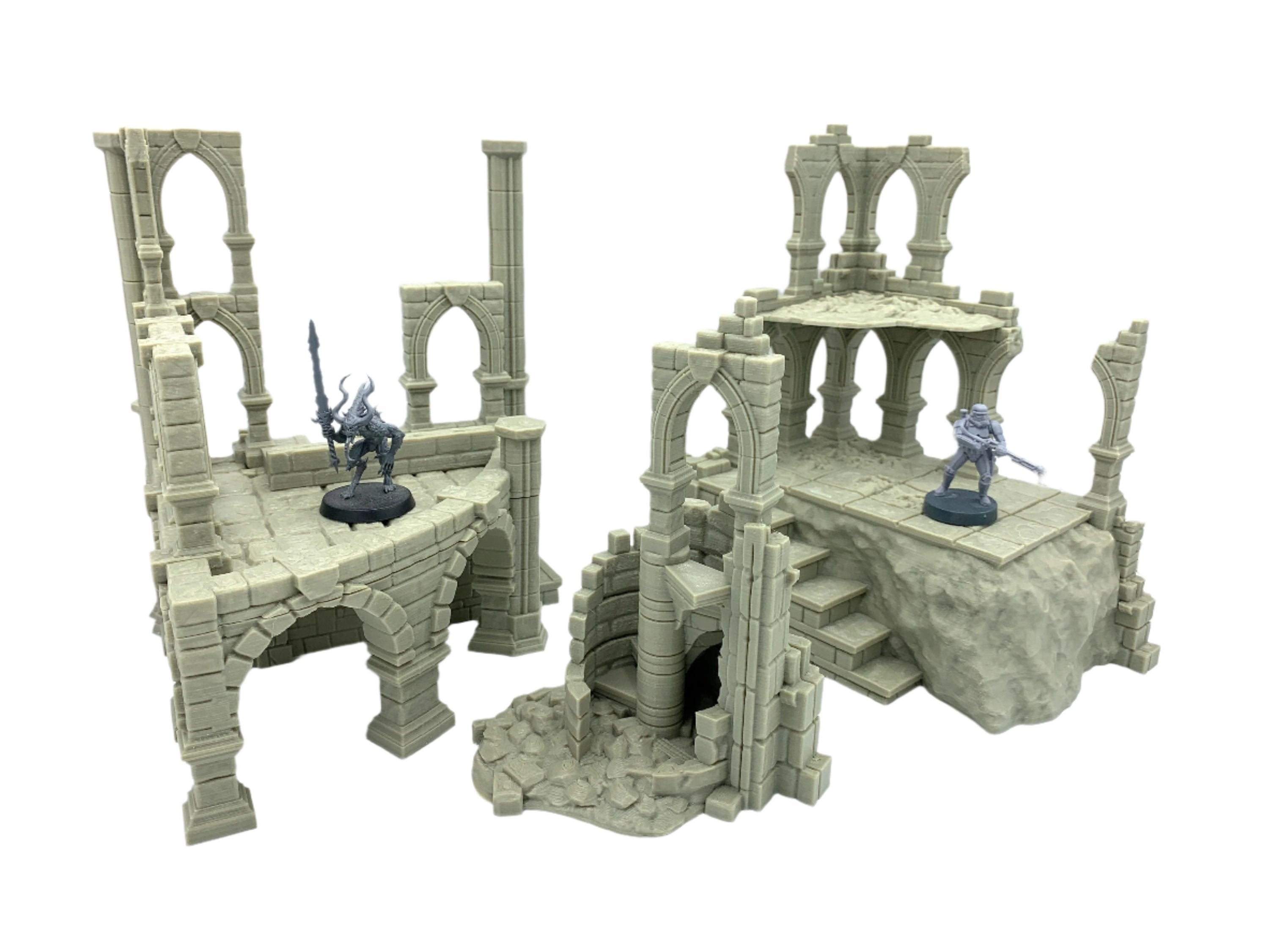 Frostguard Ruin Pack 1 / RPG and Wargame 3d Printed Tabletop Terrain / Licensed Printer