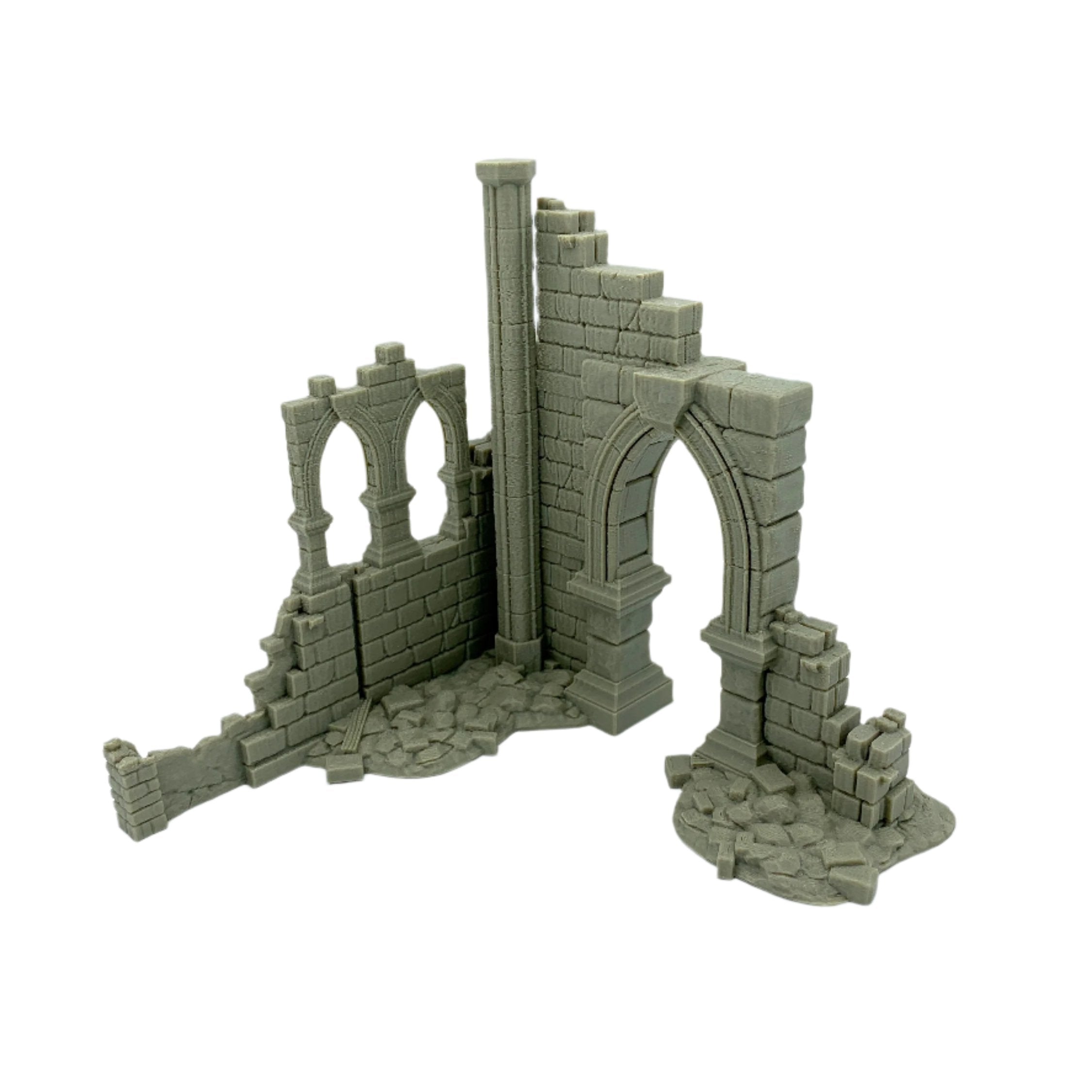 Frostguard Ruin Pack 4 / RPG and Wargame 3d Printed Tabletop Terrain / Licensed Printer