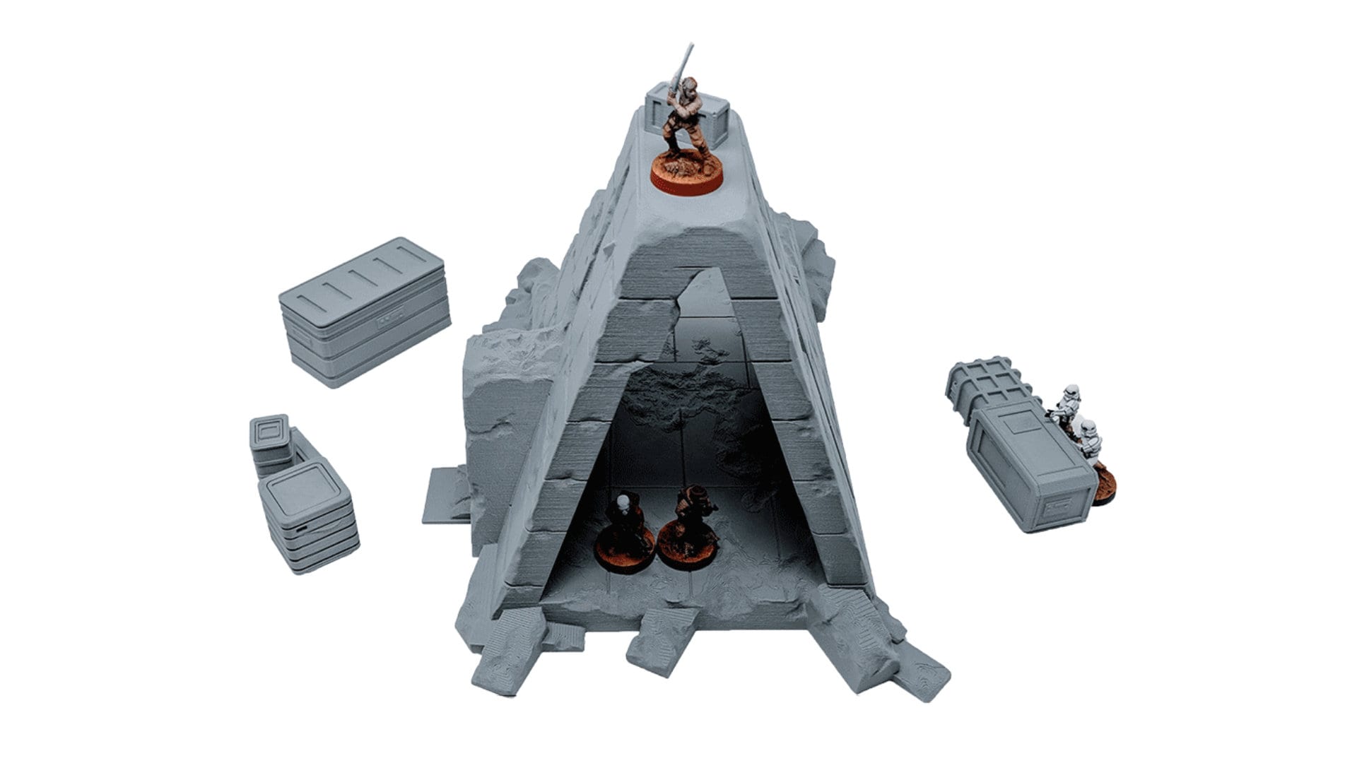 Store House Ruins / Imperial Terrain Licensed On-Line Printer / Print to Order