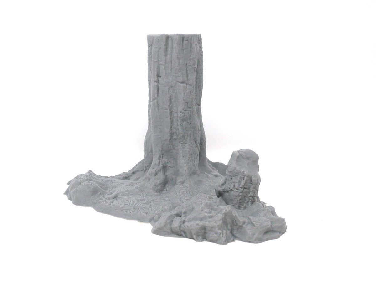 Tree and Stump / Imperial Terrain Licensed On-Line Printer / Print to Order