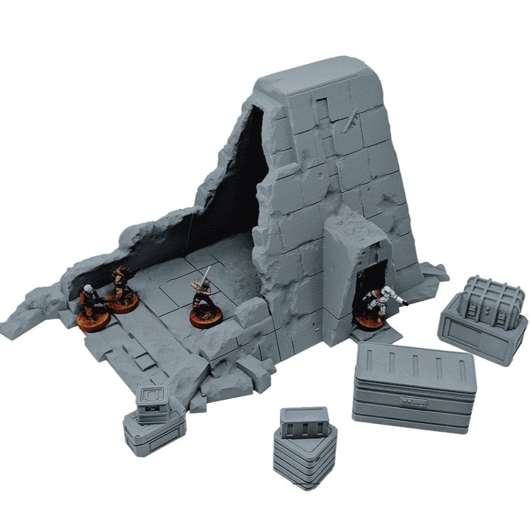 Store House Ruins / Imperial Terrain Licensed On-Line Printer / Print to Order