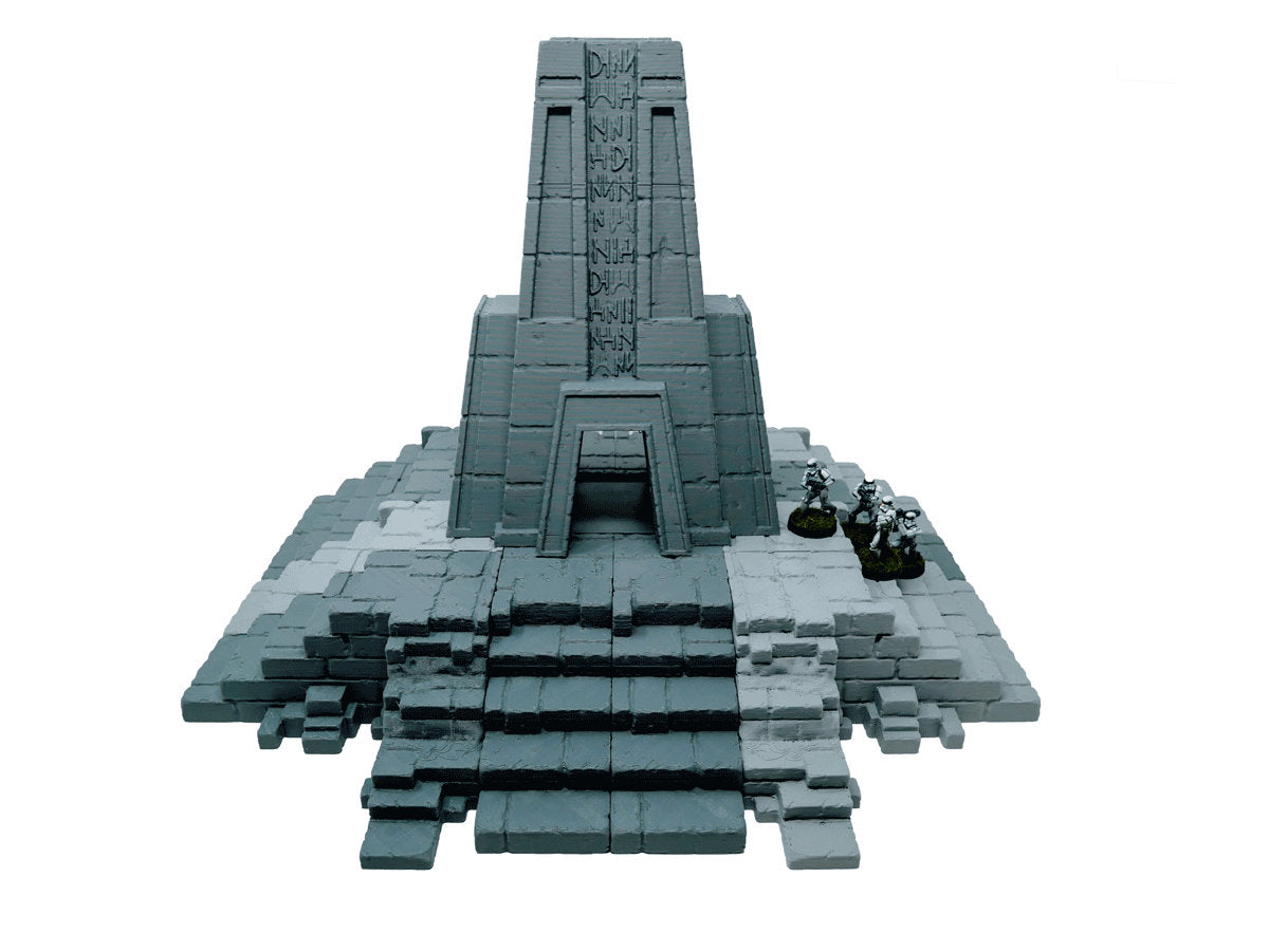 Ancient Ruins Large Temple / Legion / 40k / Shatterpoint / Imperial Terrain Licensed On-Line Printer / Print to Order