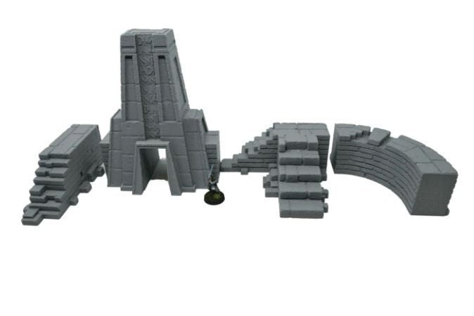 Ancient Ruins Bundle / Imperial Terrain Licensed On-Line Printer / Legion / 40k / Shatterpoint / Print to Order