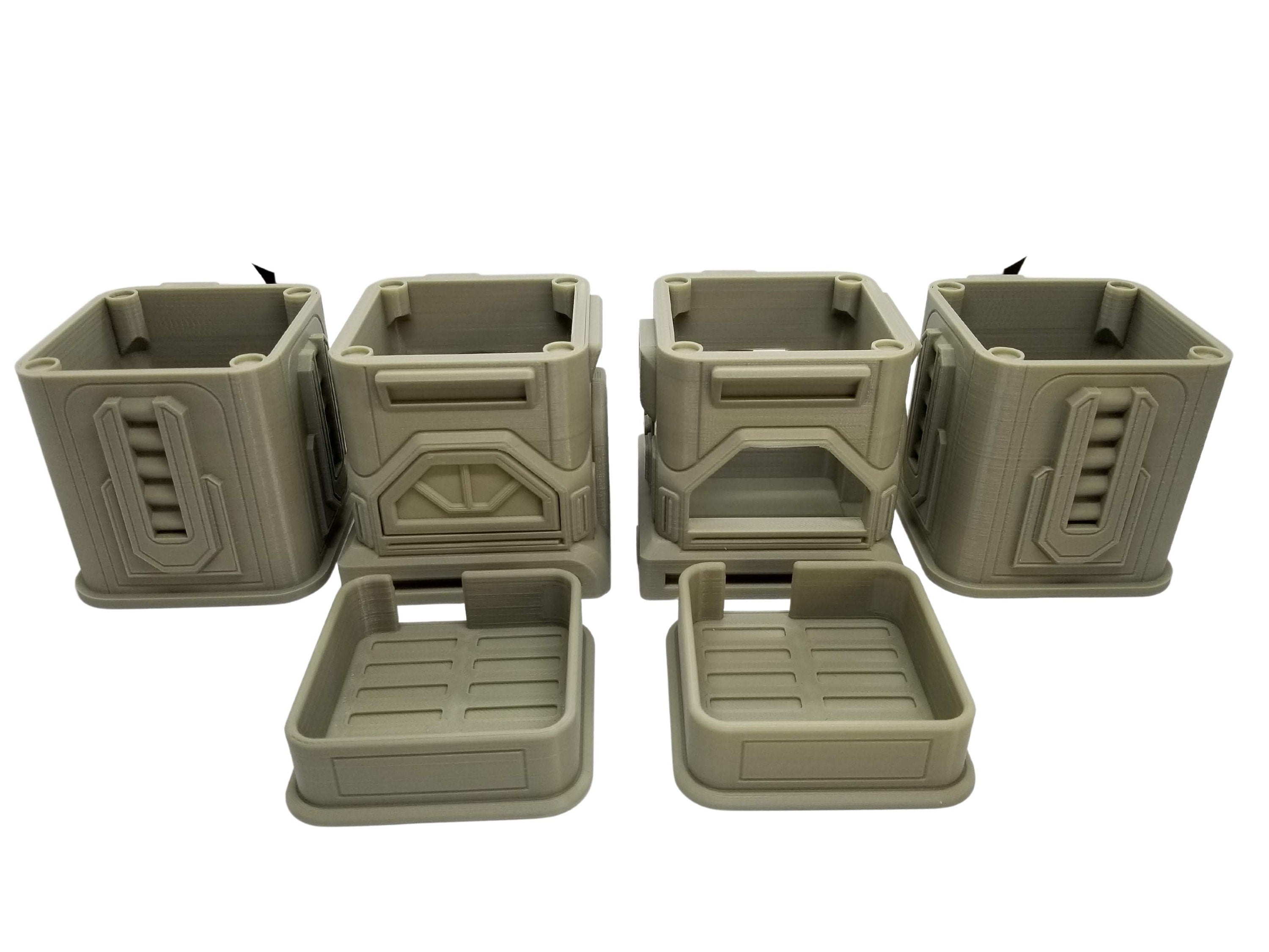 Large Guard Tower Pack / Imperial Terrain Licensed On-Line Printer / Print to Order
