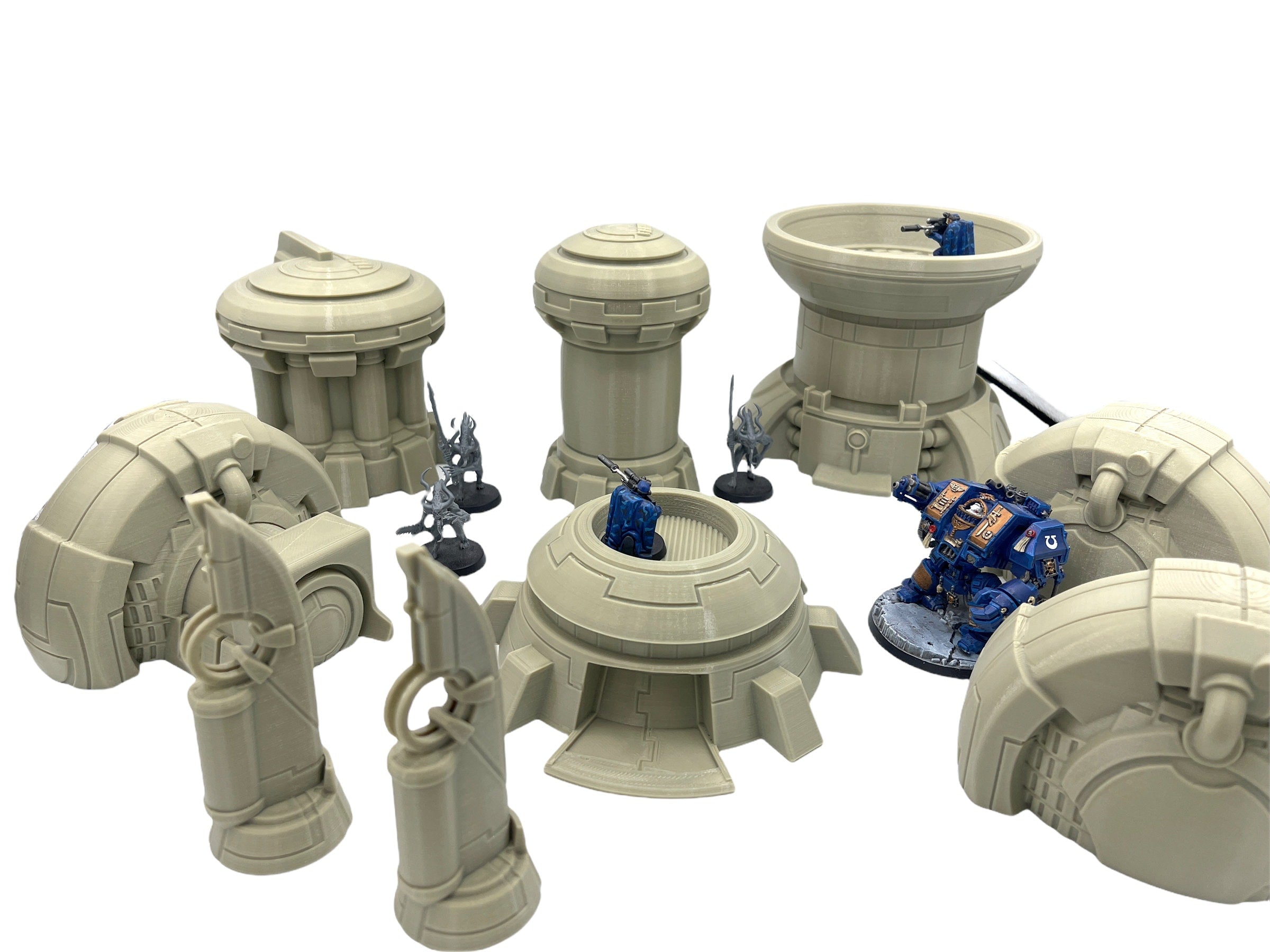 Xenox Scatter Pack 1 / Txarli Factory / RPG and Wargame 3d Printed Tabletop Terrain / Licensed Printer