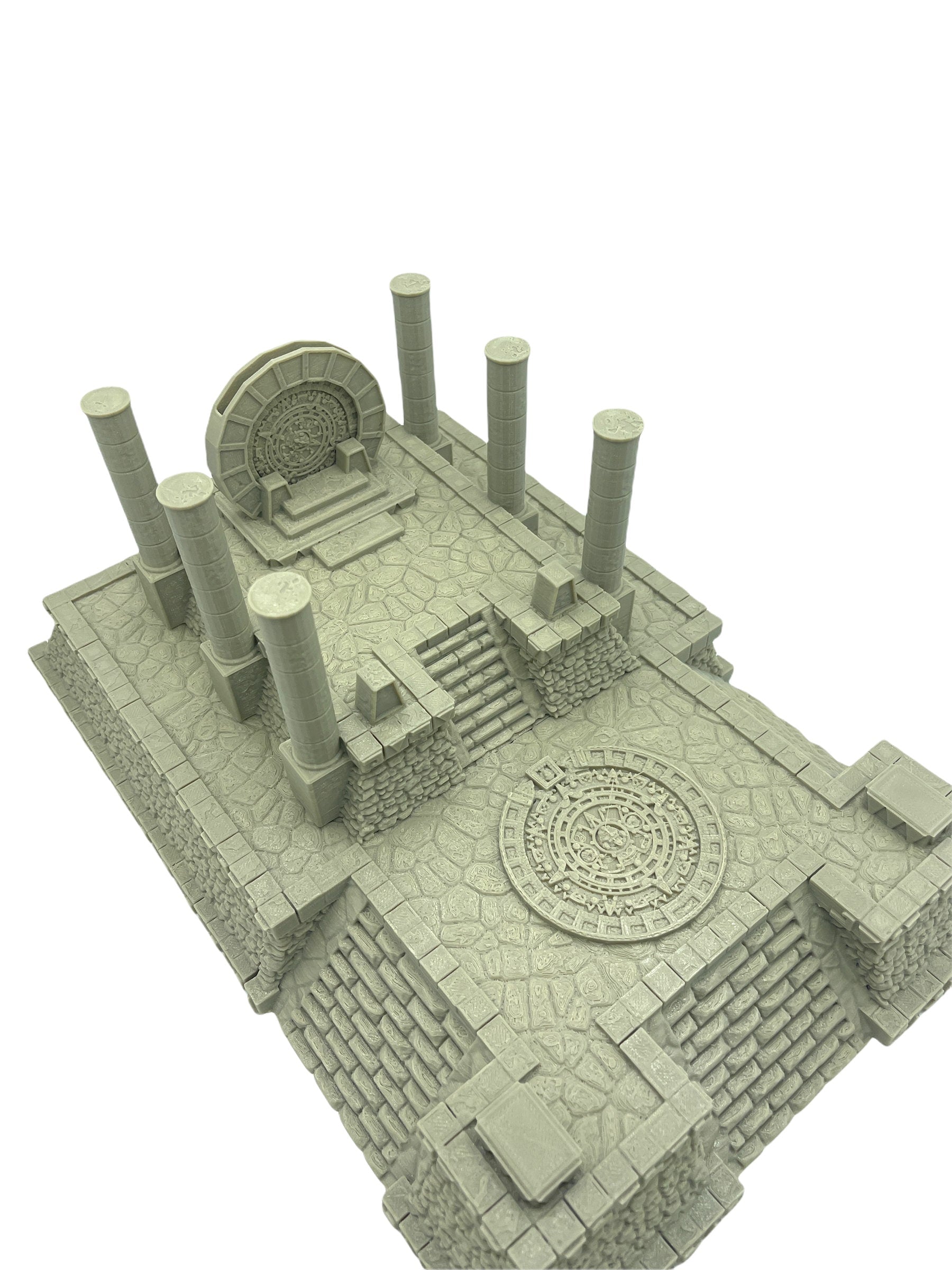 Jungle Summoning Portal / Dark Realms Forge / RPG and Wargame 3d Printed Tabletop Terrain / Licensed Printer
