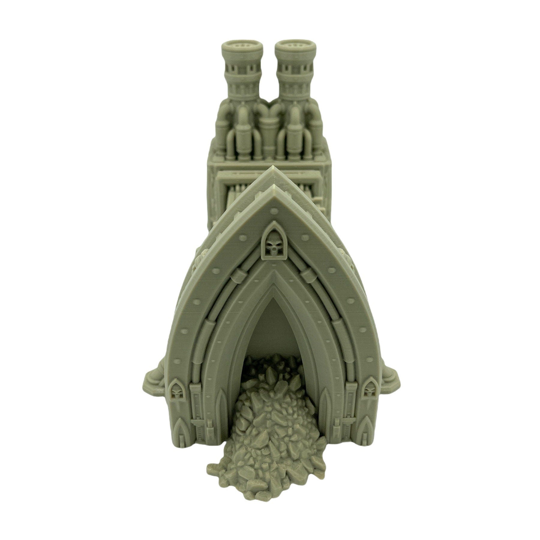 Outpost 21 - Battlefield Refinery / Forbidden Prints / RPG and Wargame 3d Printed Tabletop Terrain / Licensed Printer