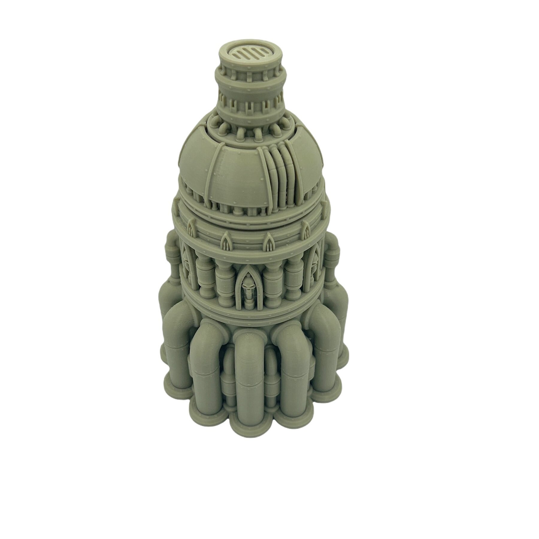 Outpost 21 - Smokestack 1 / Forbidden Prints / RPG and Wargame 3d Printed Tabletop Terrain / Licensed Printer