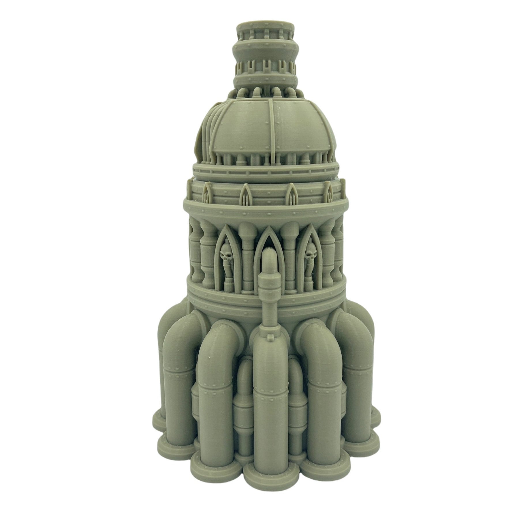 Outpost 21 - Smokestack 1 / Forbidden Prints / RPG and Wargame 3d Printed Tabletop Terrain / Licensed Printer