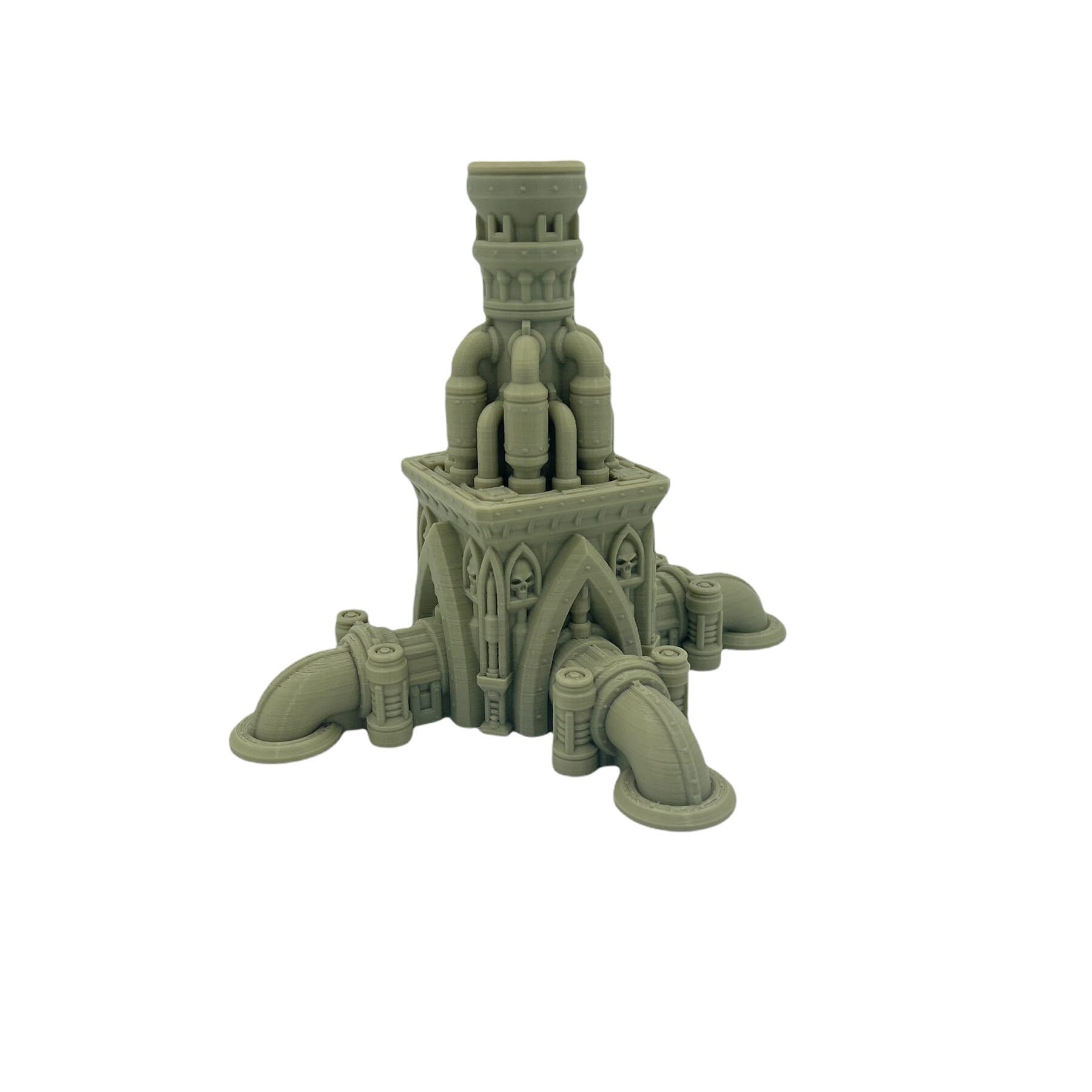 Outpost 21 - Smokestack Scatter Pack / Forbidden Prints / RPG and Wargame 3d Printed Tabletop Terrain / Licensed Printer