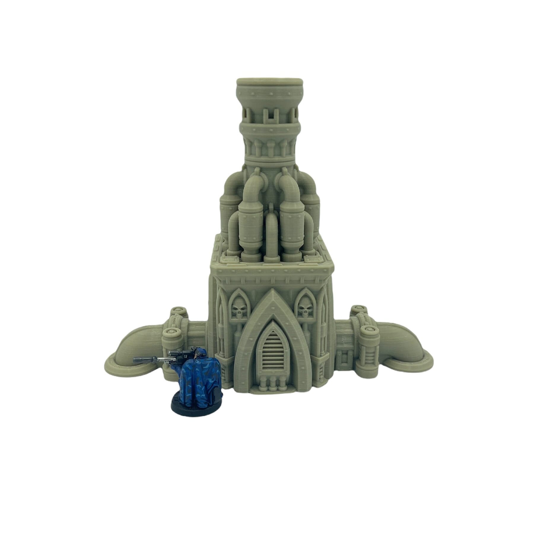Outpost 21 - Smokestack Scatter Pack / Forbidden Prints / RPG and Wargame 3d Printed Tabletop Terrain / Licensed Printer