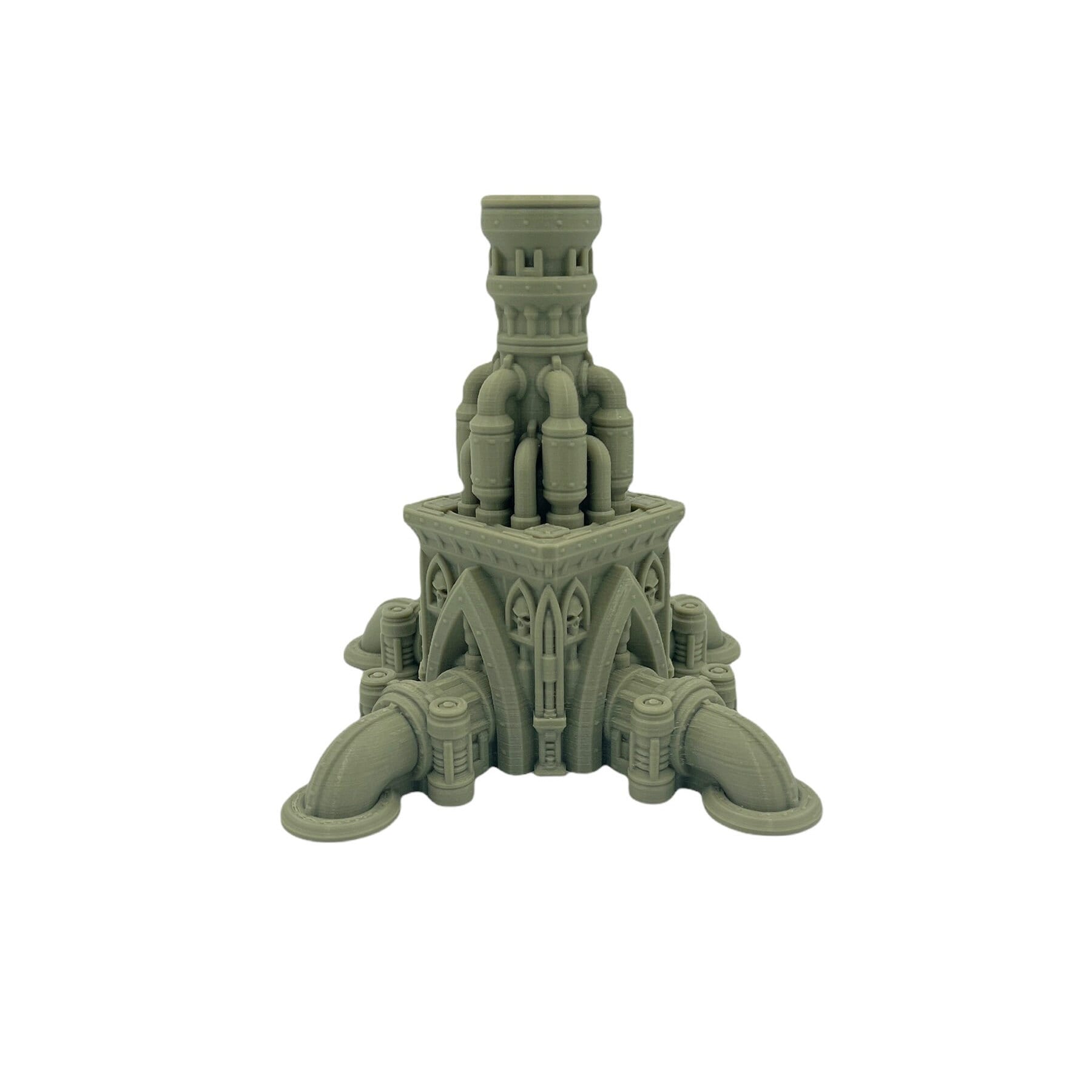Outpost 21 - Smokestack Scatter Pack / Forbidden Prints / RPG and Wargame 3d Printed Tabletop Terrain / Licensed Printer