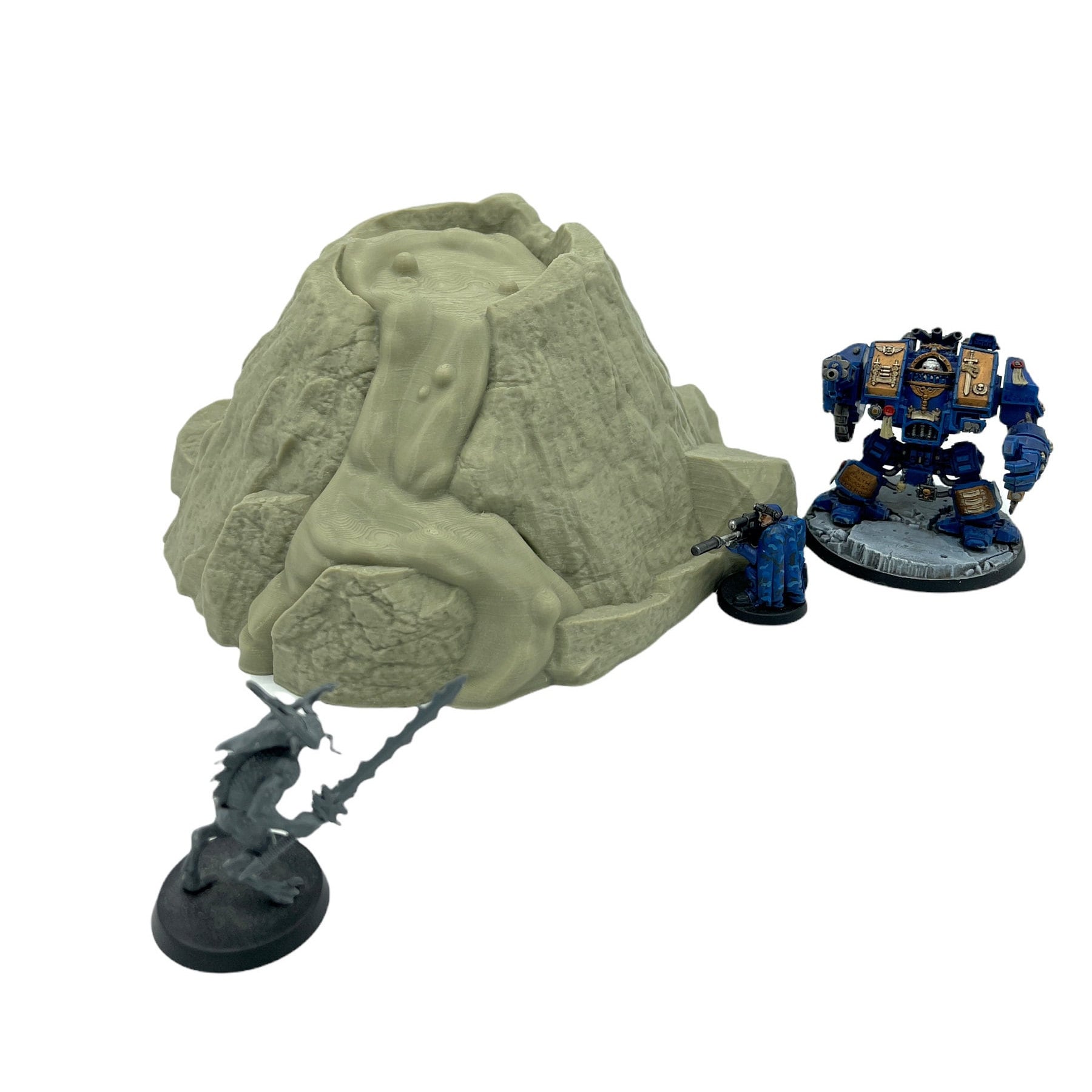 Volcanic Scatter Terrain / Txarli Factory / RPG and Wargame 3d Printed Tabletop Terrain / Licensed Printer