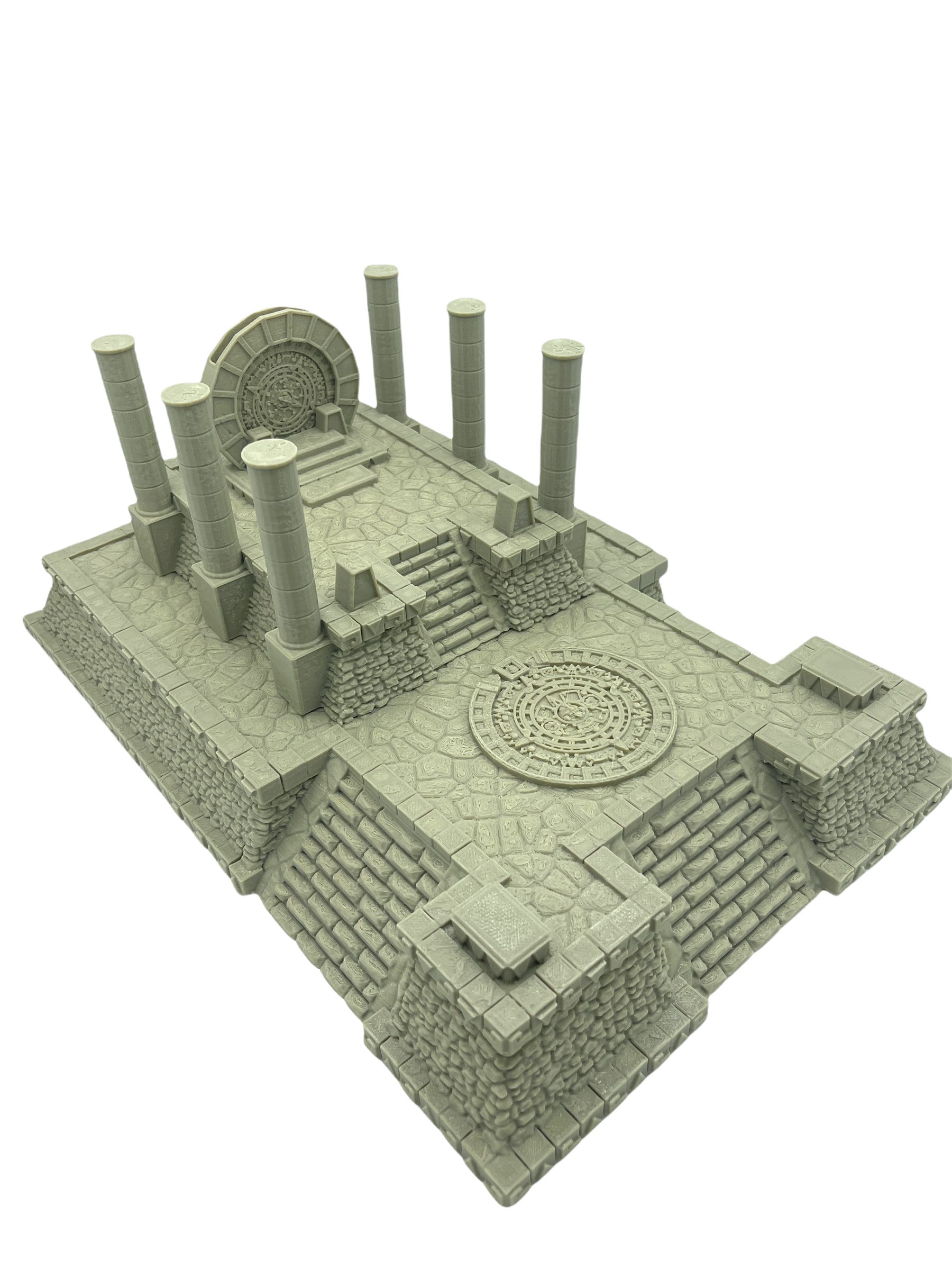 Jungle Summoning Portal / Dark Realms Forge / RPG and Wargame 3d Printed Tabletop Terrain / Licensed Printer