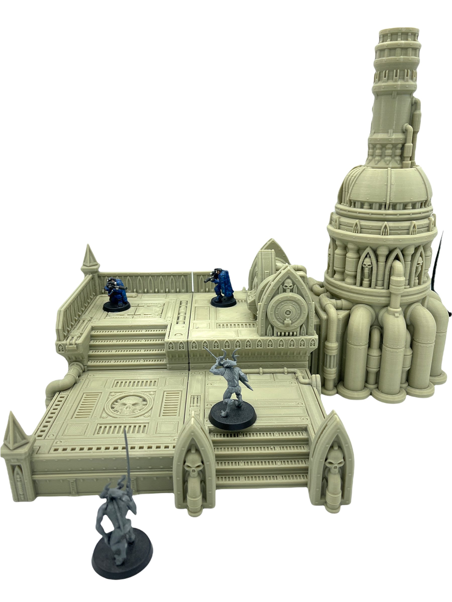 Outpost 21 - Ossuary / Forbidden Prints / RPG and Wargame 3d Printed Tabletop Terrain / Licensed Printer