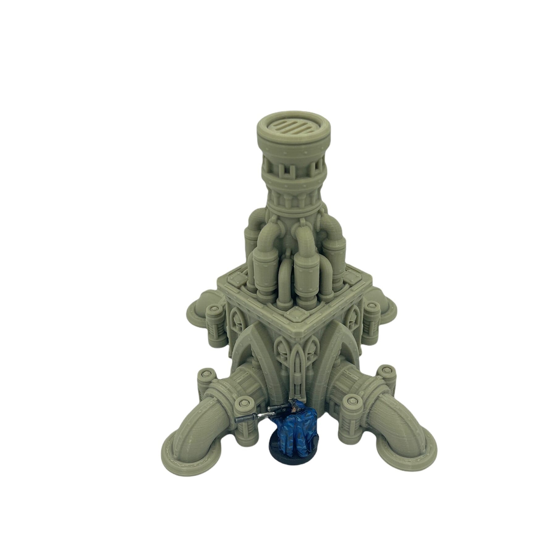 Outpost 21 - Smokestack Scatter Pack / Forbidden Prints / RPG and Wargame 3d Printed Tabletop Terrain / Licensed Printer