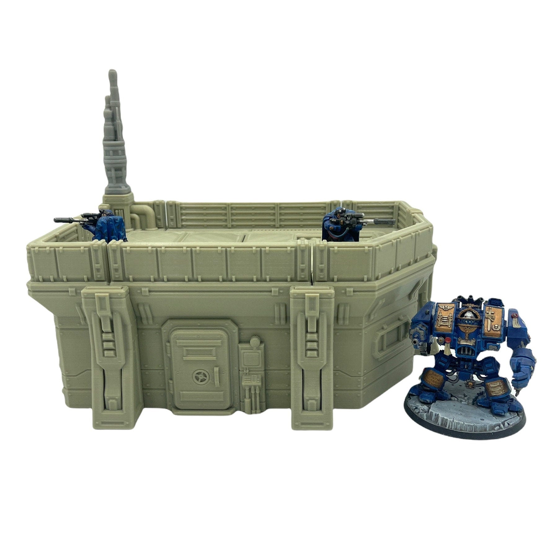 Outpost 21 - Cryolab / Forbidden Prints / RPG and Wargame 3d Printed Tabletop Terrain / Licensed Printer