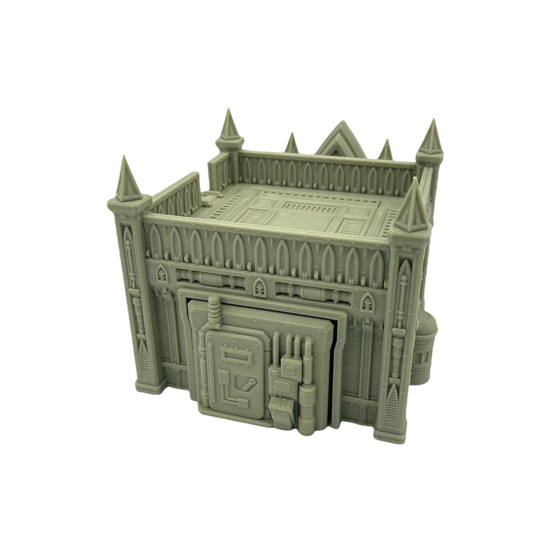 Outpost 21 - Building 1 / Forbidden Prints / RPG and Wargame 3d Printed Tabletop Terrain / Licensed Printer