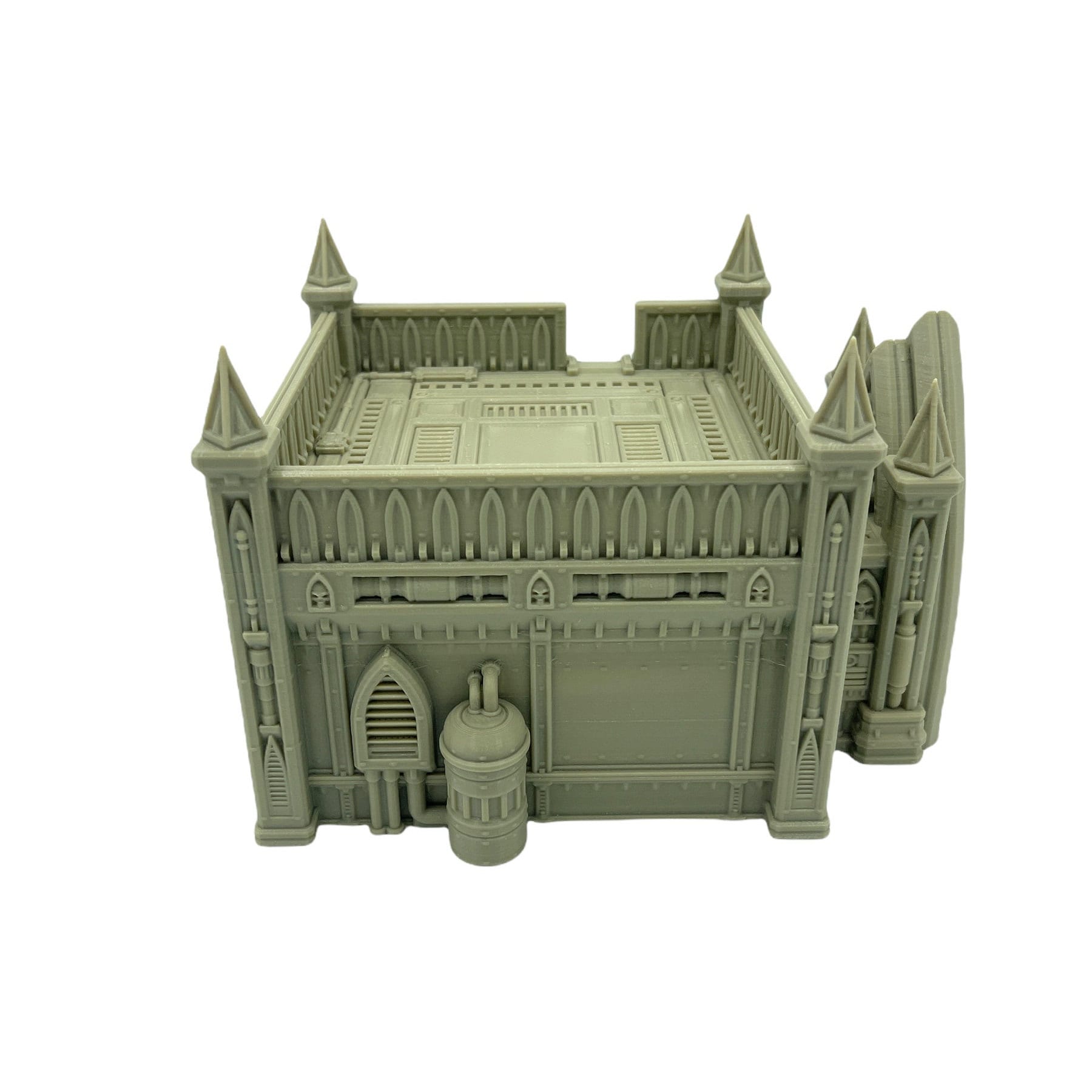 Outpost 21 - Building 1 / Forbidden Prints / RPG and Wargame 3d Printed Tabletop Terrain / Licensed Printer