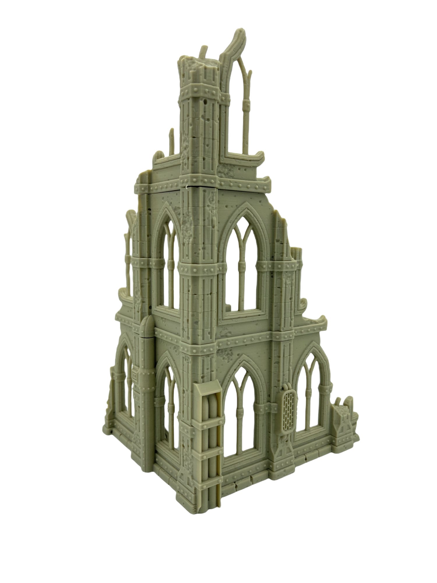 Grim Dark Ruins Set 1 / Terrain 4 Print / RPG and Wargame 3d Printed Tabletop Terrain / Licensed Printer