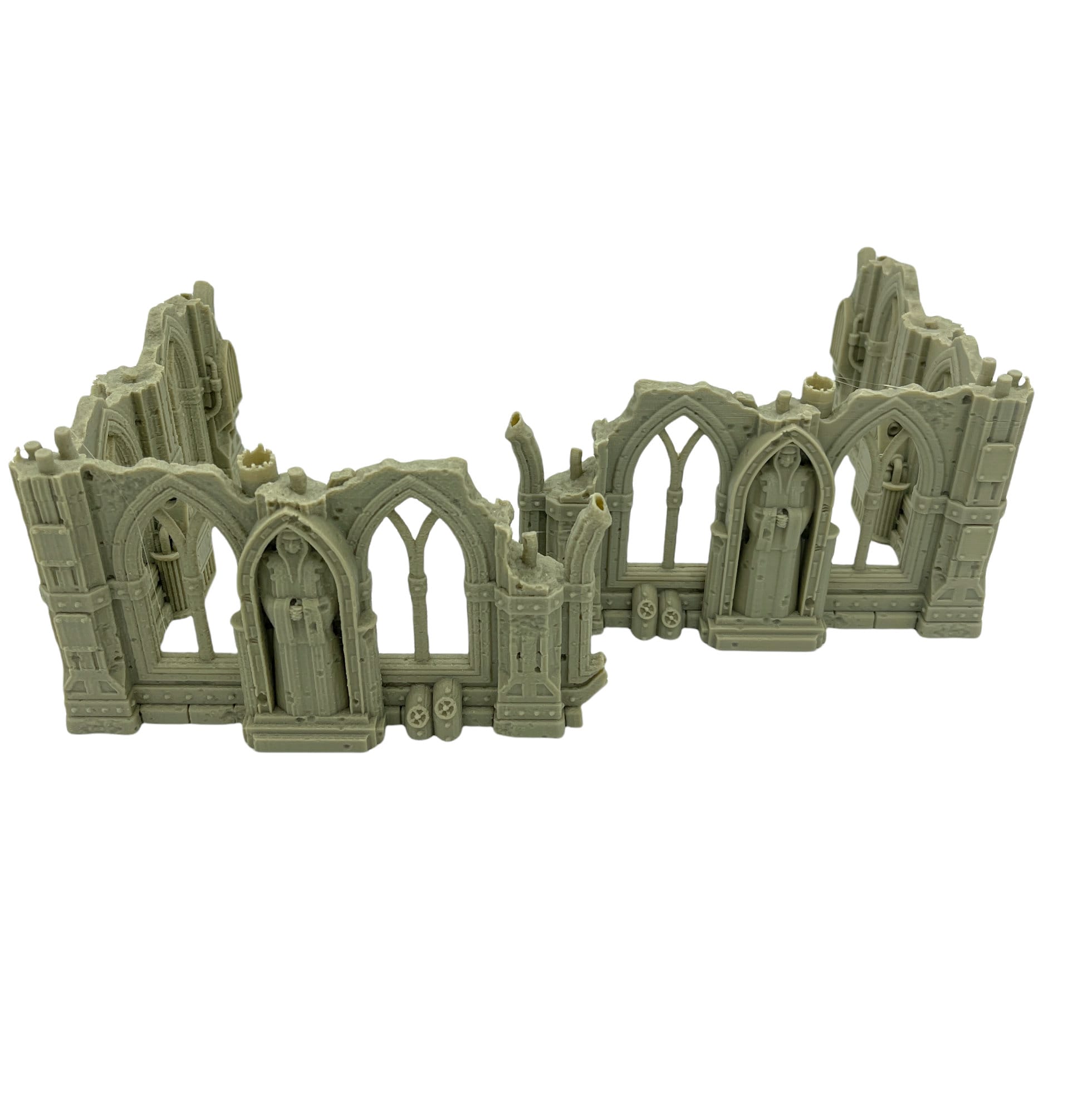 Grim Dark Ruins Set 3 / Terrain 4 Print / RPG and Wargame 3d Printed Tabletop Terrain / Licensed Printer