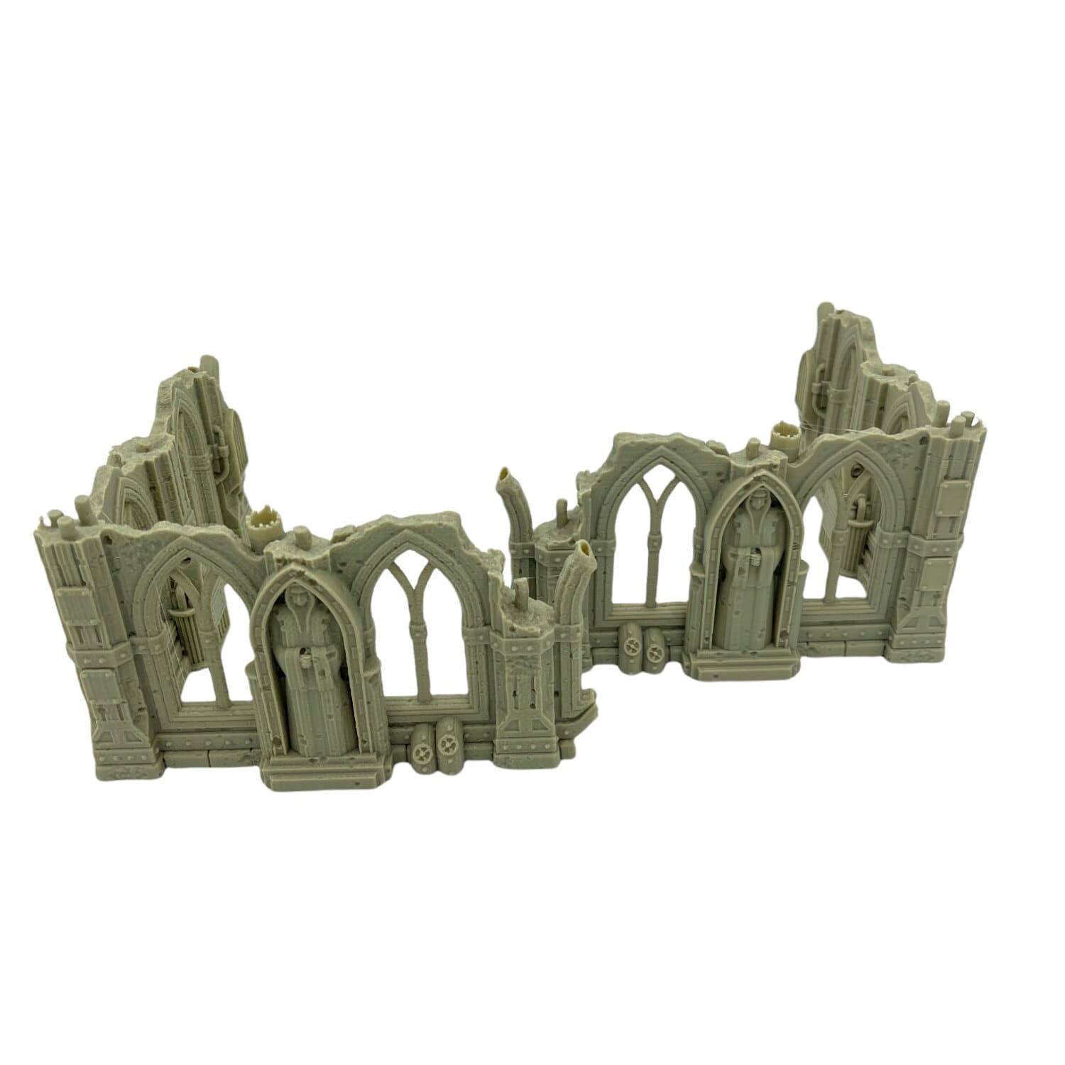 Grim Dark Ruins Set 3 / Terrain 4 Print / RPG and Wargame 3d Printed Tabletop Terrain / Licensed Printer