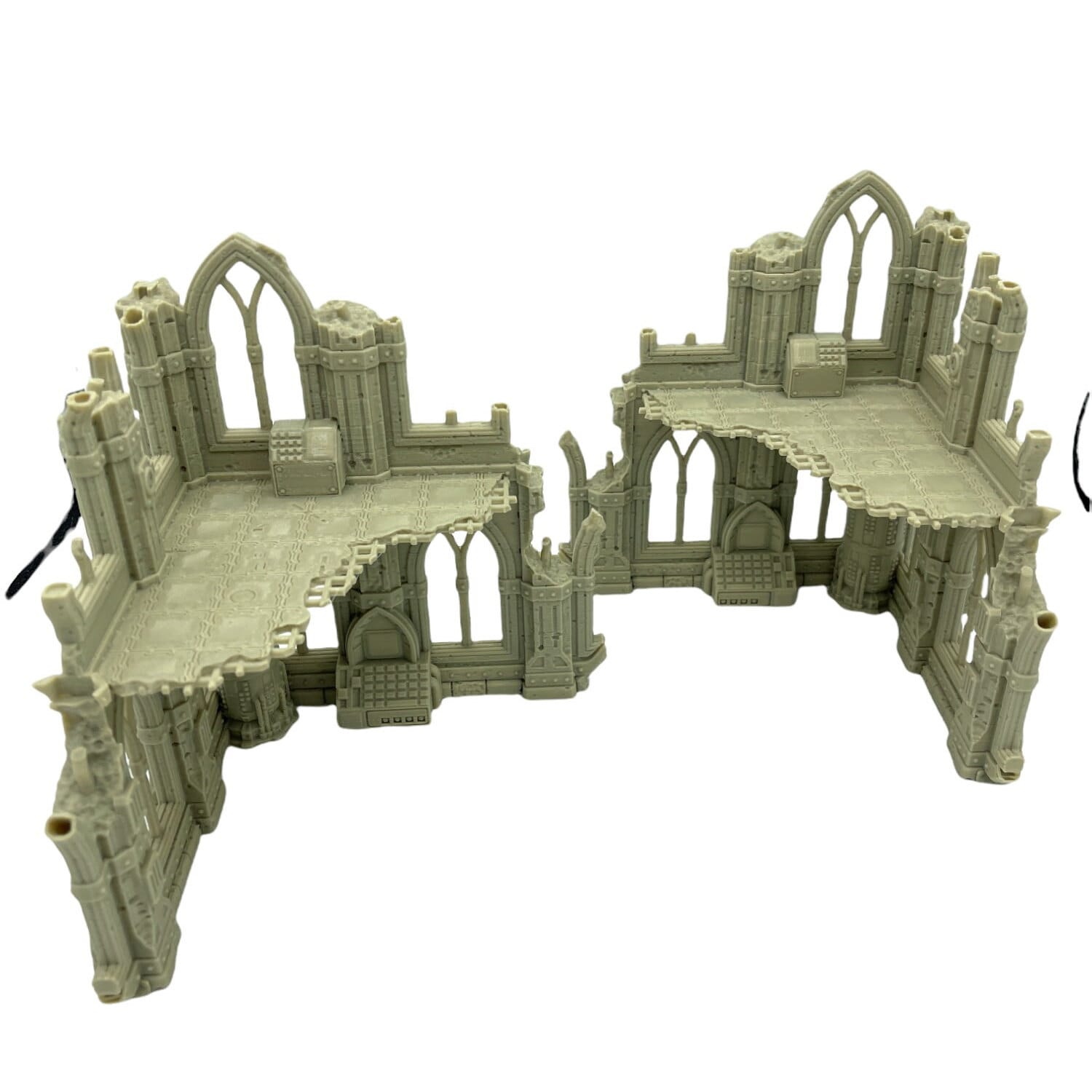 Grim Dark Ruins Set 3 / Terrain 4 Print / RPG and Wargame 3d Printed Tabletop Terrain / Licensed Printer