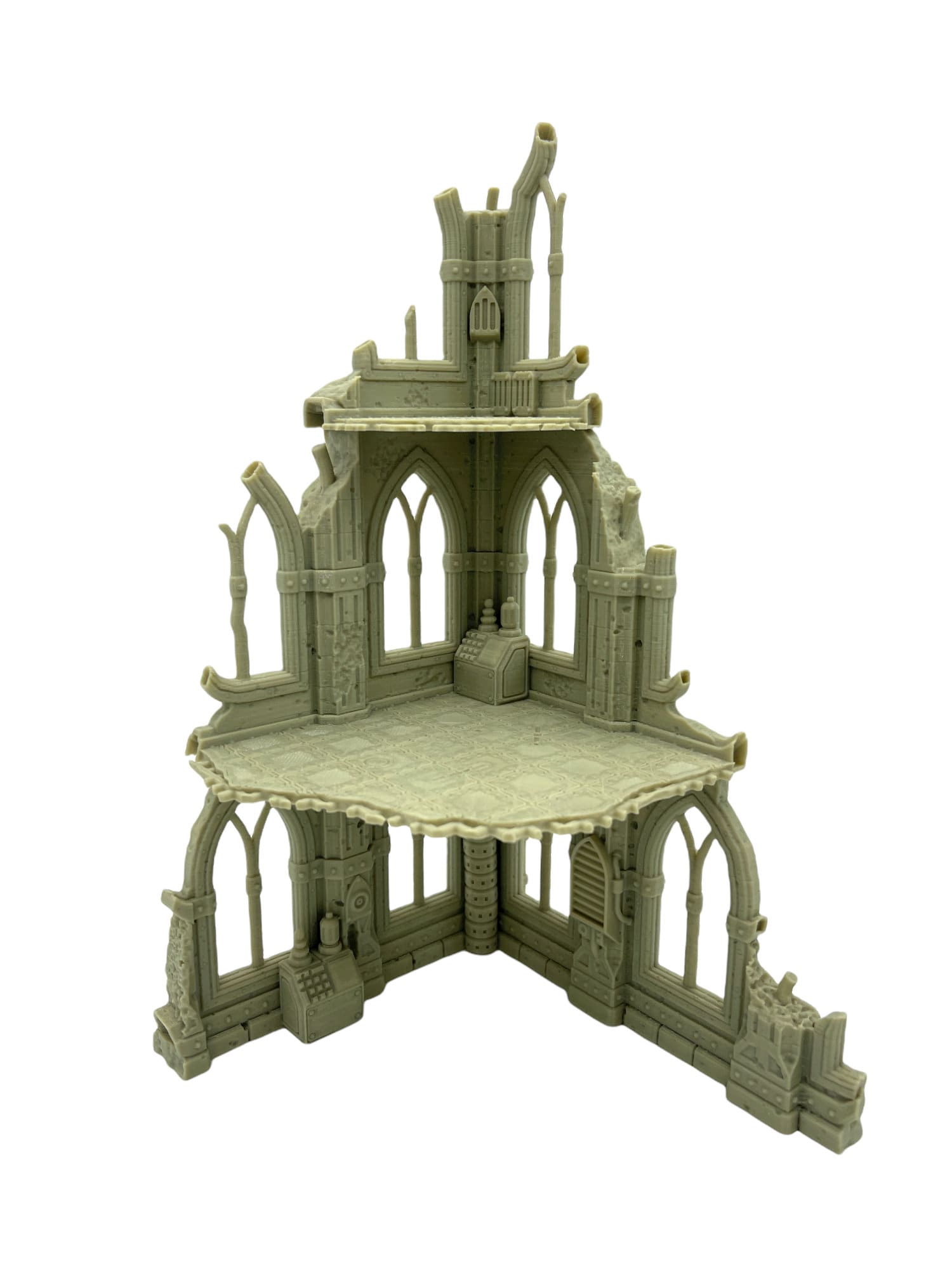Grim Dark Ruins Set 1 / Terrain 4 Print / RPG and Wargame 3d Printed Tabletop Terrain / Licensed Printer