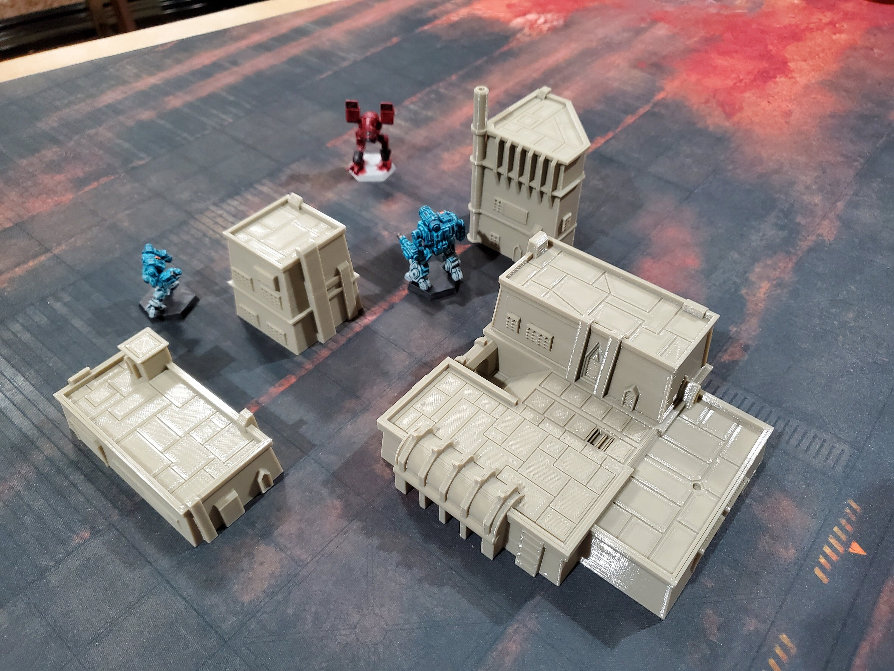 Corporate Building Bundle 2 - Epic Scale Terrain (6mm - 8mm compatible)