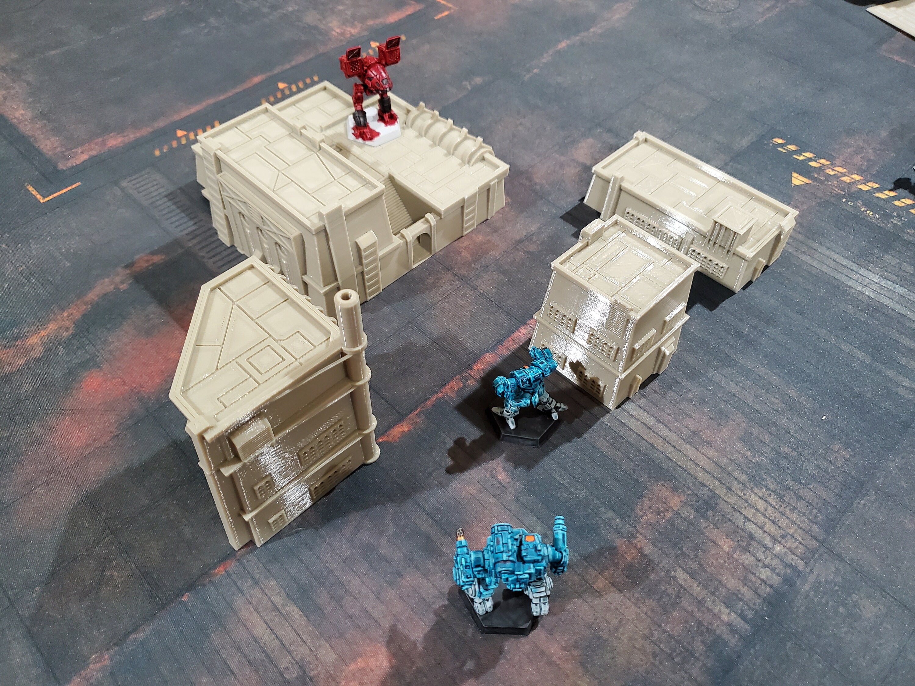 Corporate Building Bundle 2 - Epic Scale Terrain (6mm - 8mm compatible)