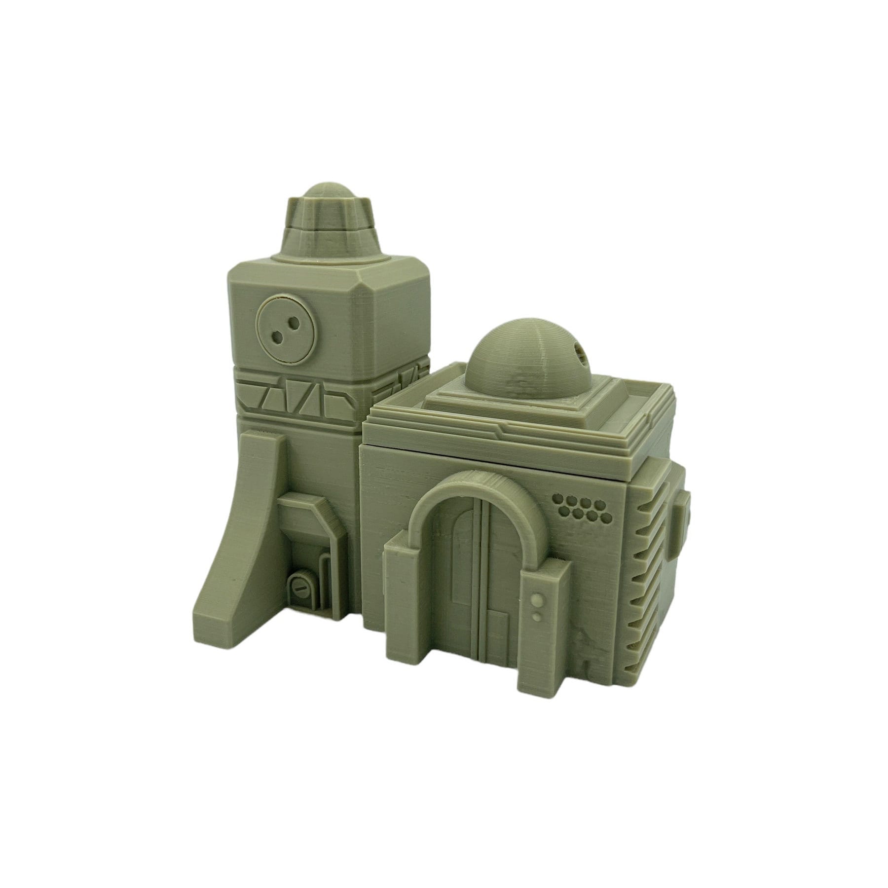 Desert House Set 2 / Txarli Factory / Legion and Wargame 3d Printed Tabletop Terrain / Licensed Printer