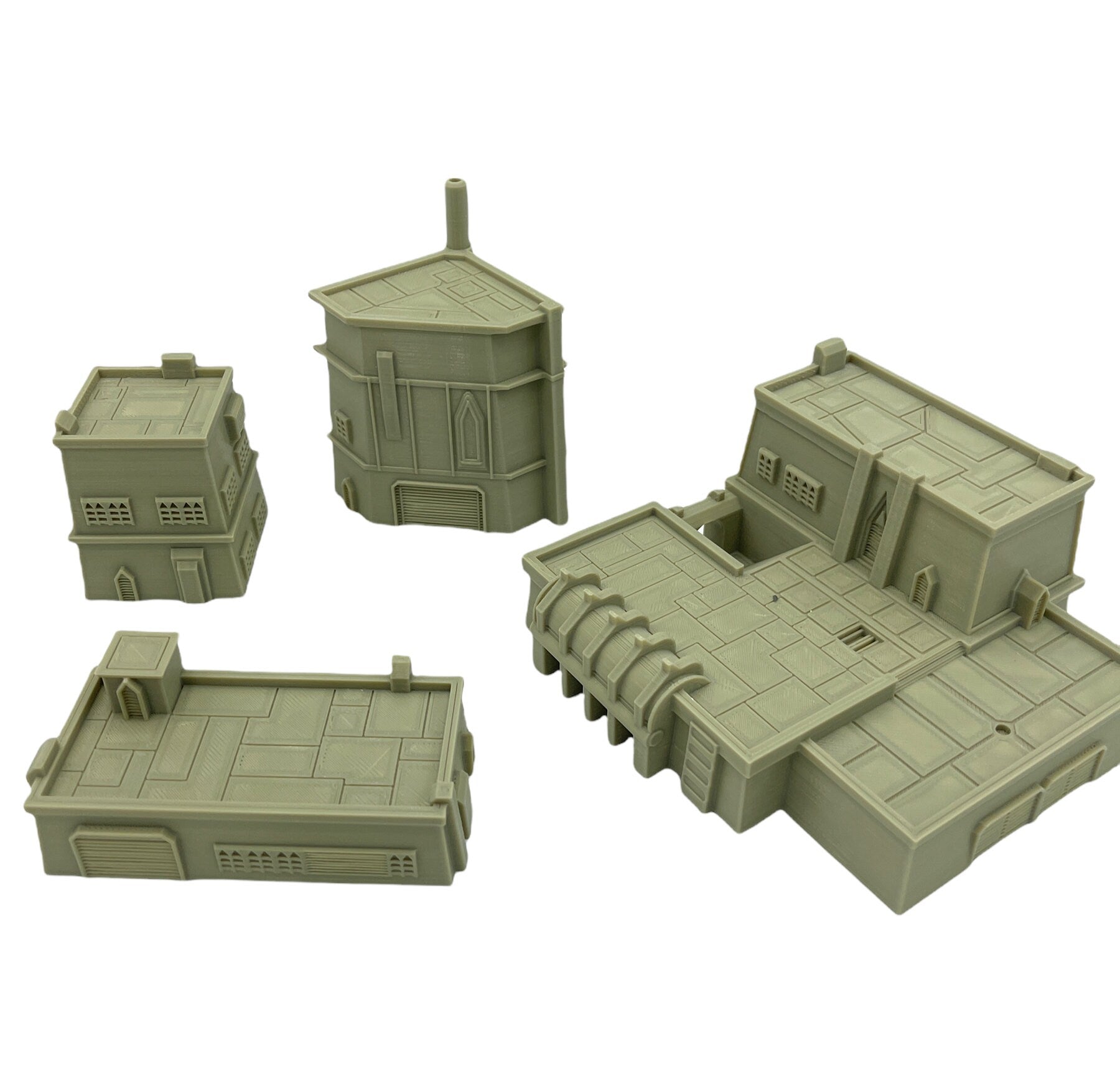Corporate Building Bundle 2 - Epic Scale Terrain (6mm - 8mm compatible)