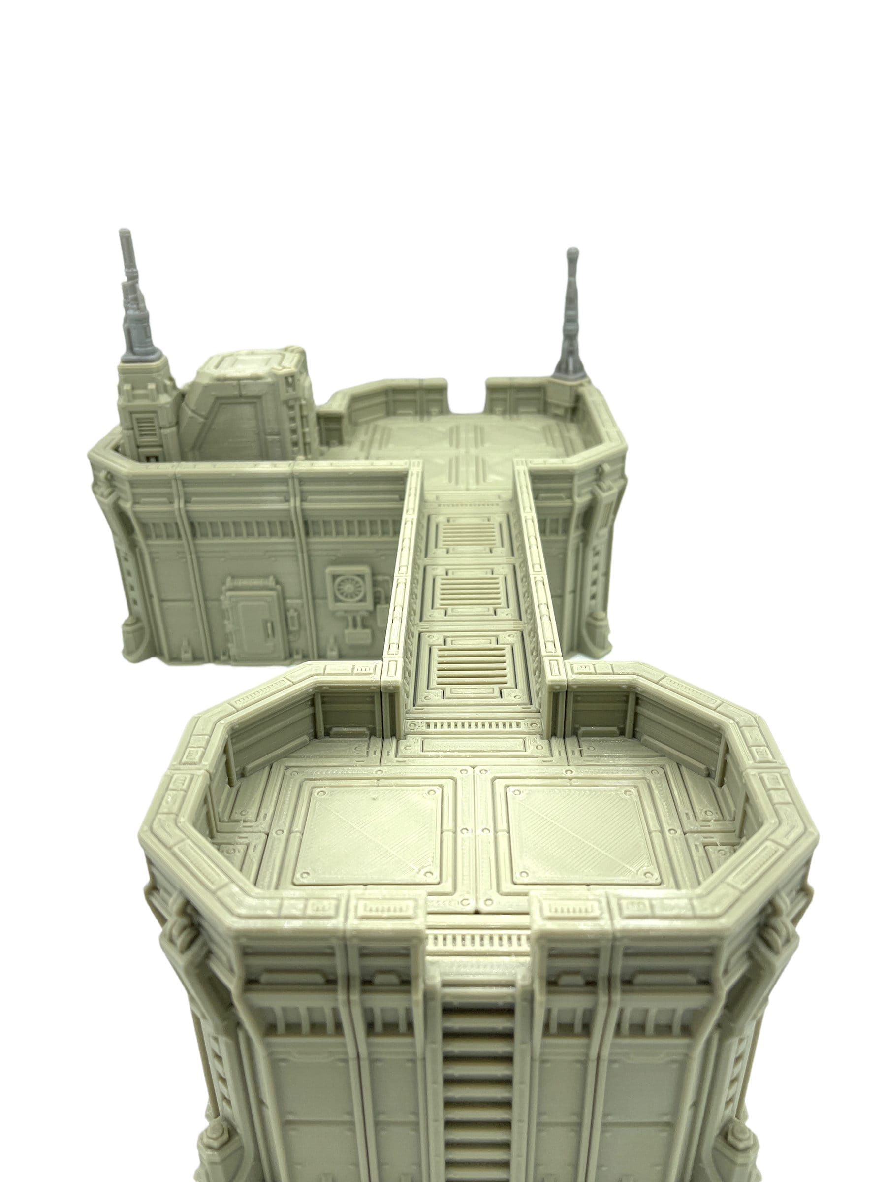 Outpost 21 - Garrison 1 / Forbidden Prints / RPG and Wargame 3d Printed Tabletop Terrain / Licensed Printer